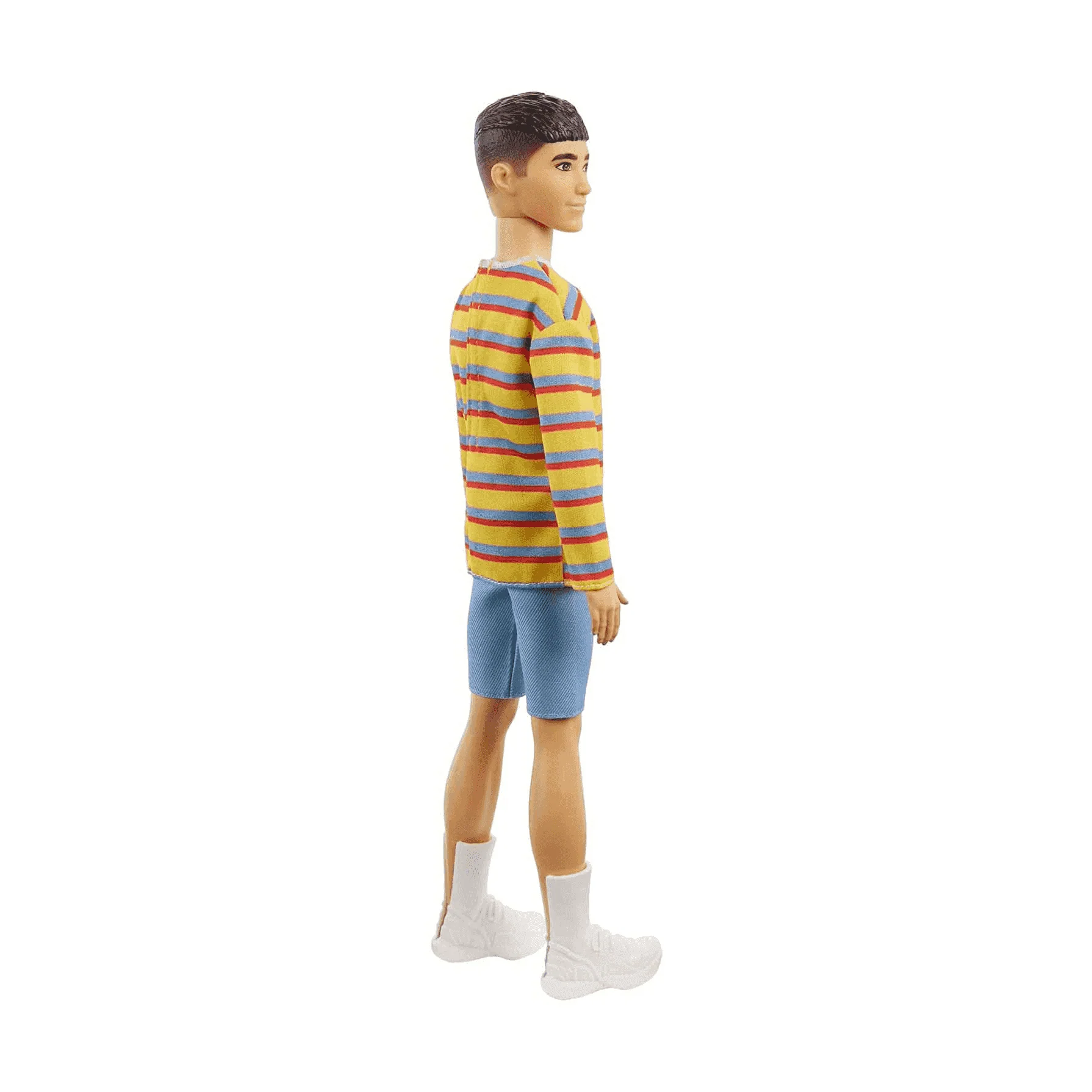 Barbie Ken Fashionista Asiático con Camiseta a Rayas Oversized - Image 3