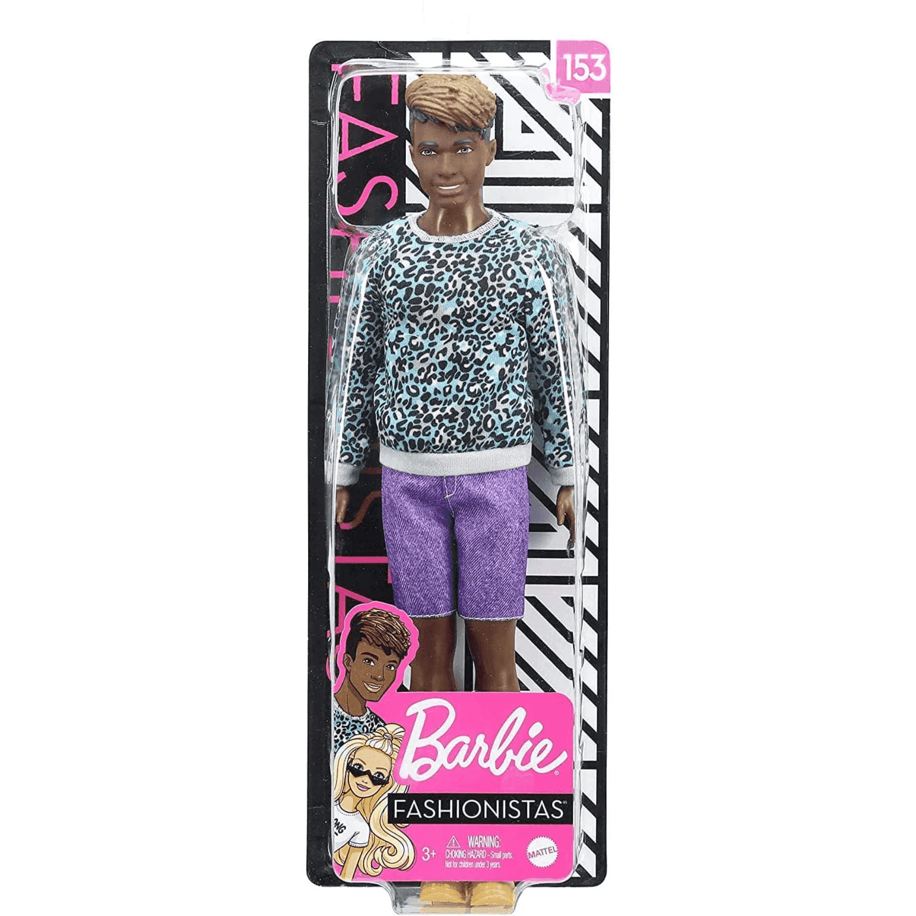 Barbie Ken Fashionista Conjunto Animal Print - Image 3