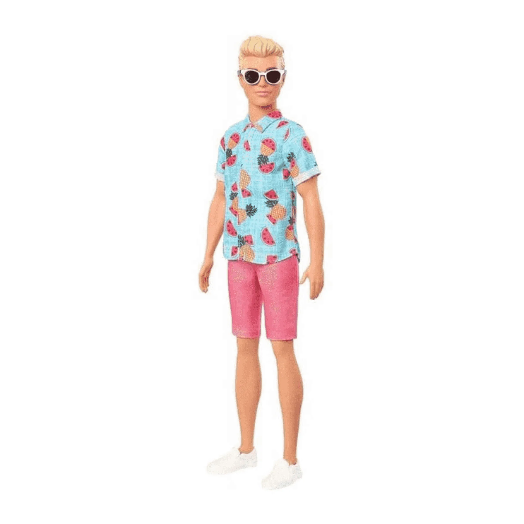 Barbie Ken Fashionista Rubio Pelo Corto Conjunto Tropical