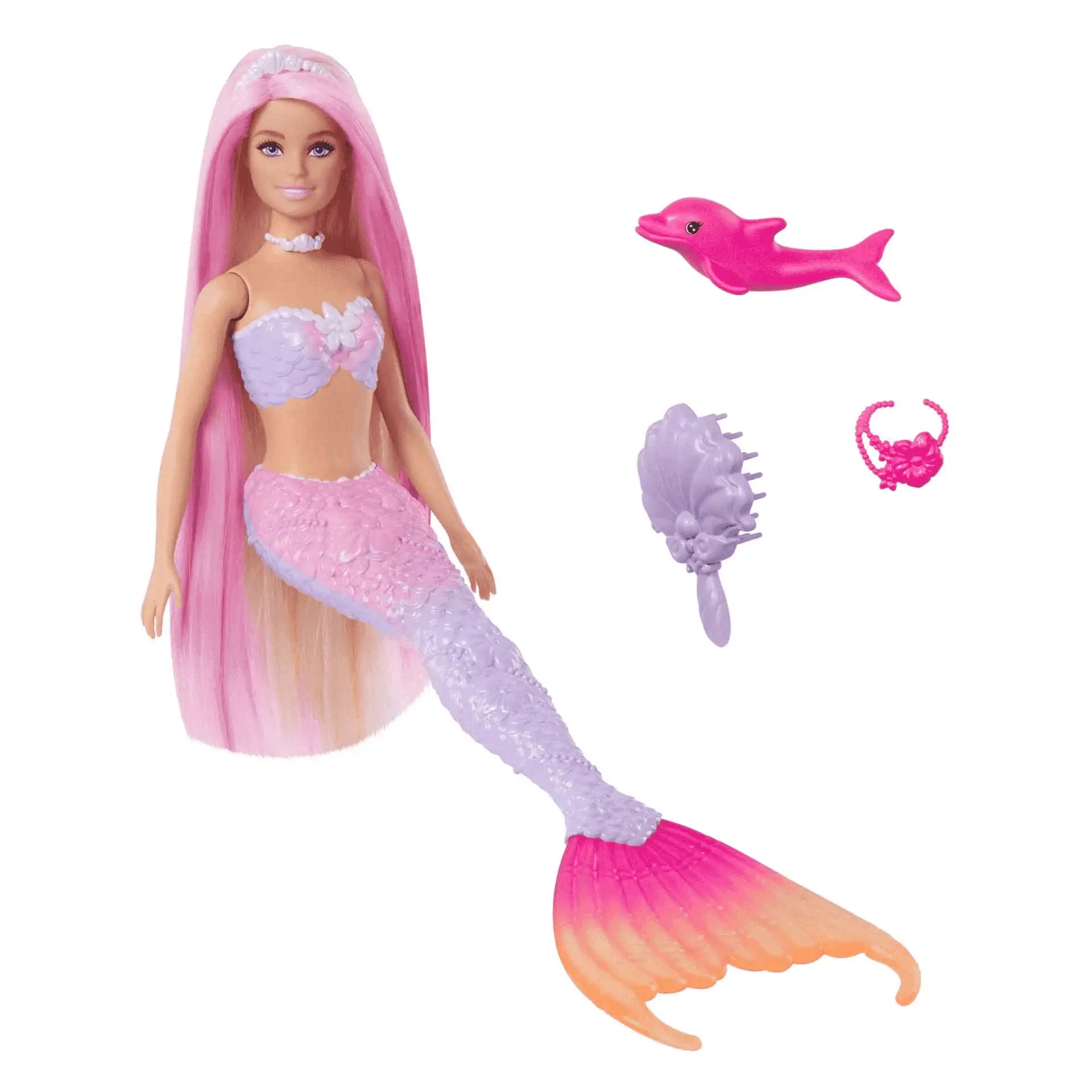 Barbie Malibu Sirena Cambia De Color