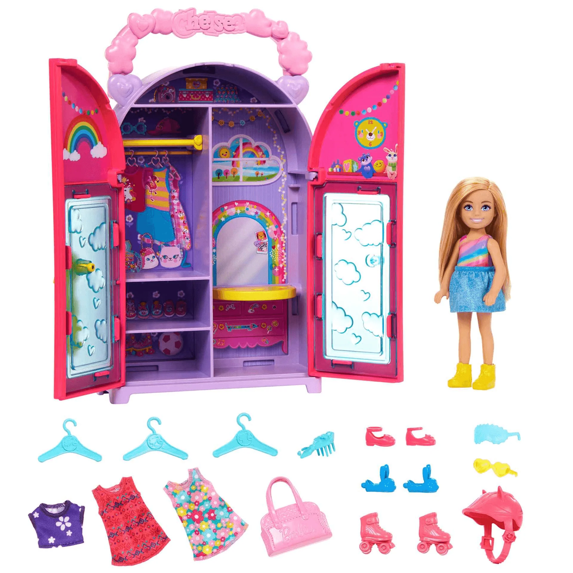 Barbie Muñeca Chelsea con Armario de Ensueño - Image 2