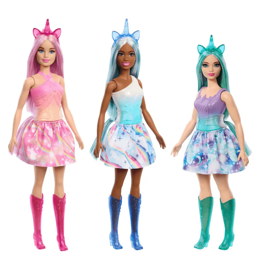 Barbie Muñeca Unicornio Modelos surtidos - Juguete de Barbie