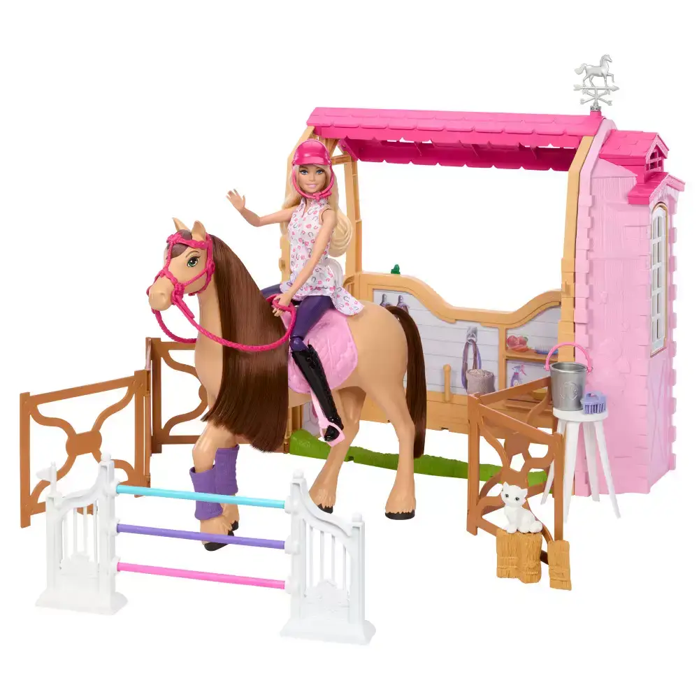 Barbie Mysteries The Great Horse Chase Ultimate Stable Conjunto de juego - Juguete de Barbie