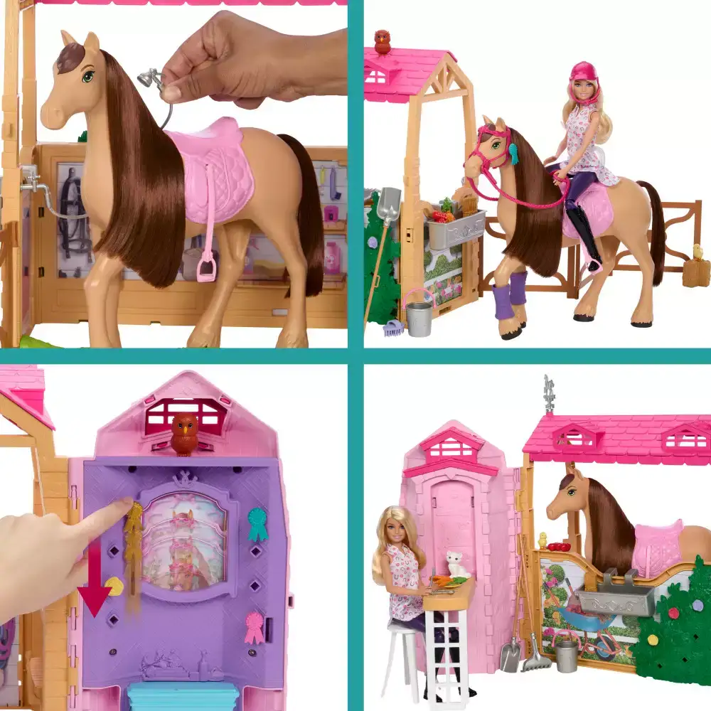 Barbie Mysteries The Great Horse Chase Ultimate Stable Conjunto de juego - Juguete de Barbie - Image 2