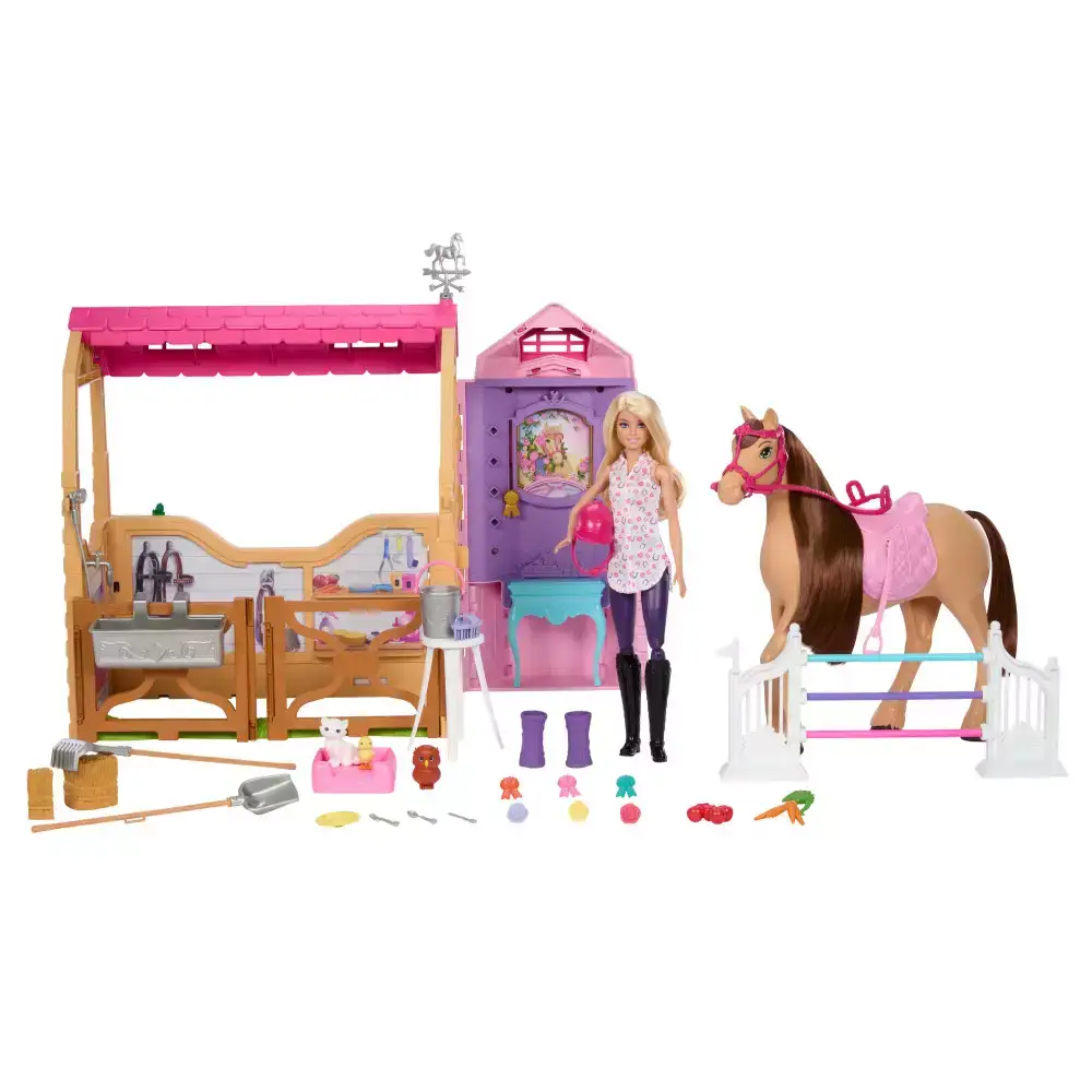 Barbie Mysteries The Great Horse Chase Ultimate Stable Conjunto de juego - Juguete de Barbie - Image 5