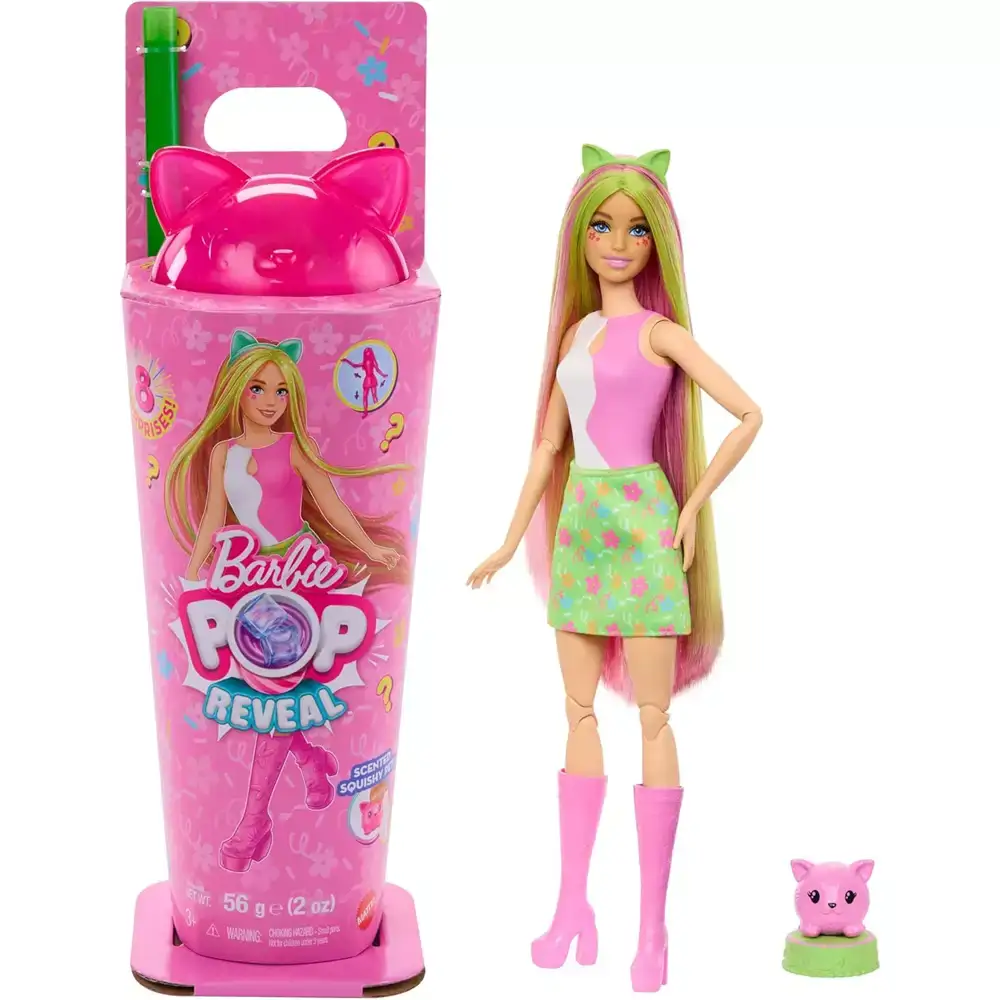 Barbie Pop Reveal Shakes Series Gatito