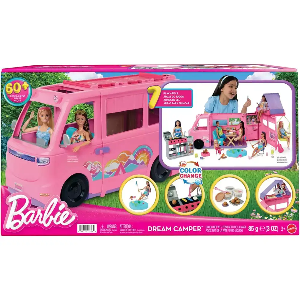 Barbie Súper Caravana DreamCamper Conjunto de juego de vehículo - Juguete de Barbie - Image 2