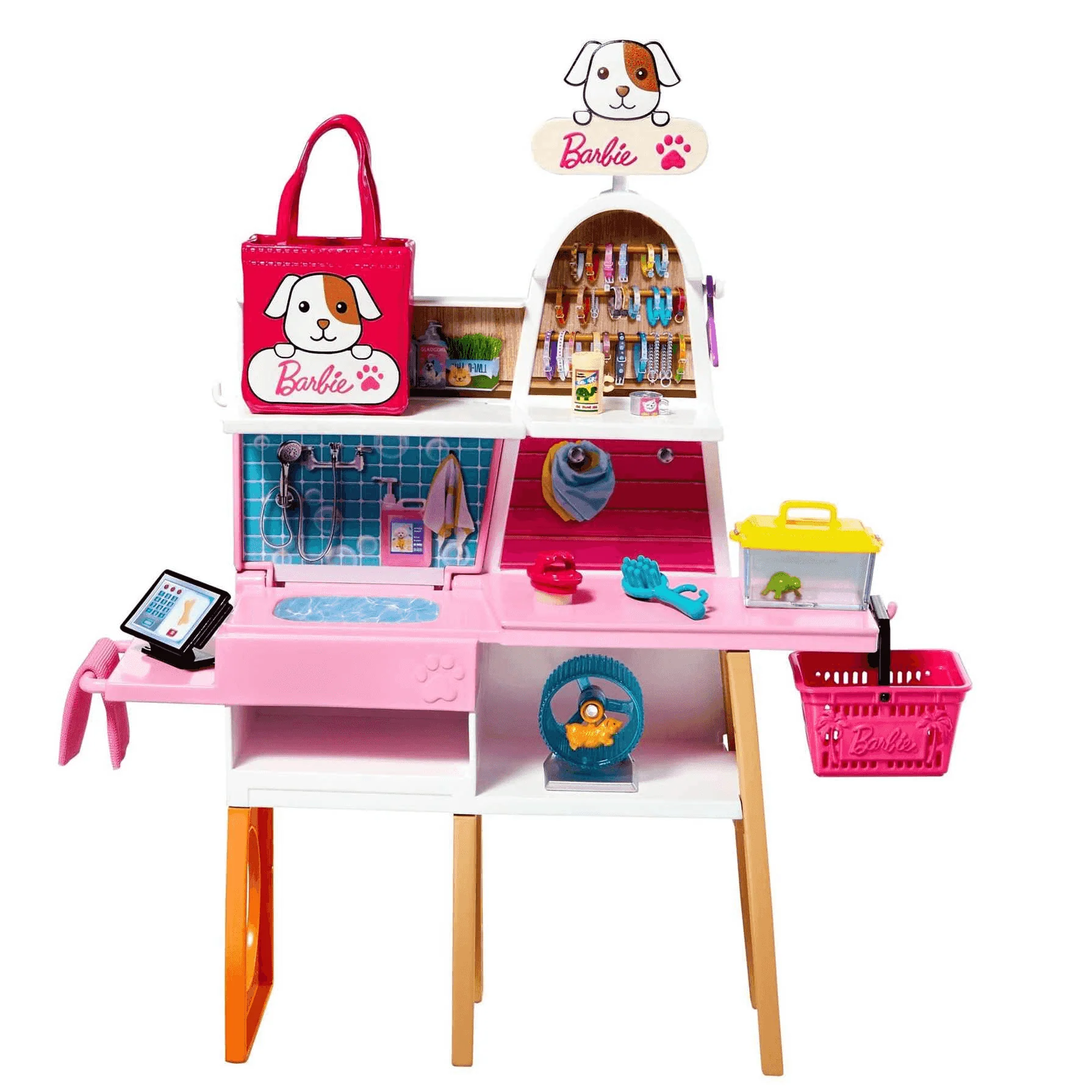 Barbie Tienda de mascotas Muñeca y accesorios para mascotas 3 años - Image 4