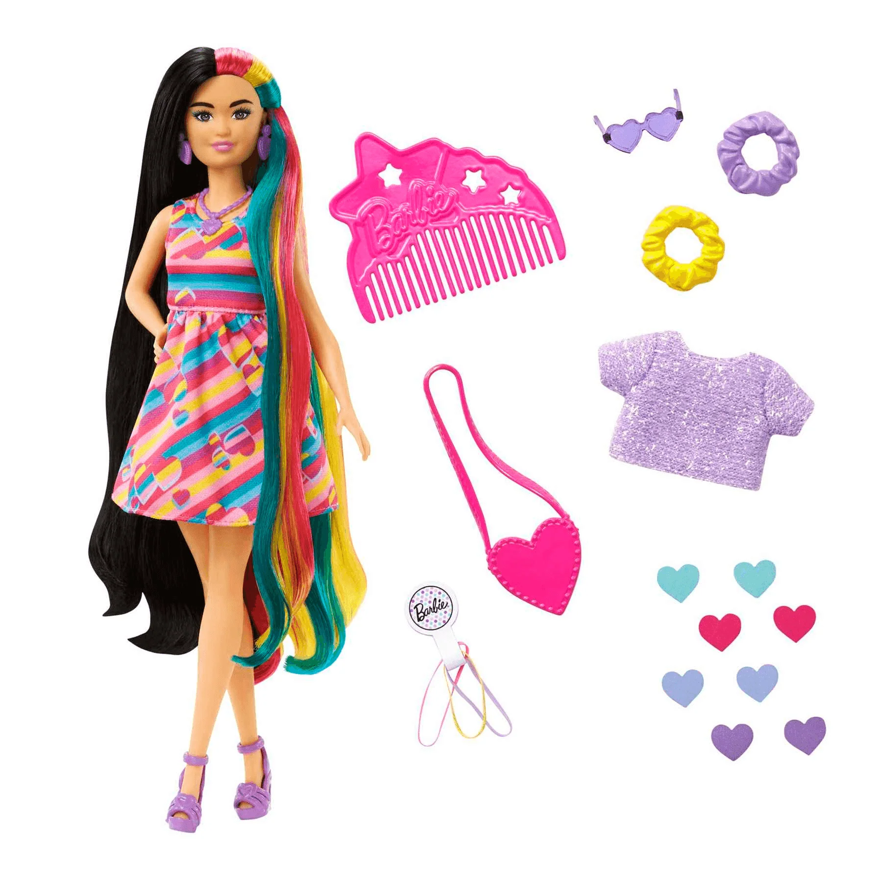 Barbie Totally Hair Pelo Extralargo Corazón - Image 4