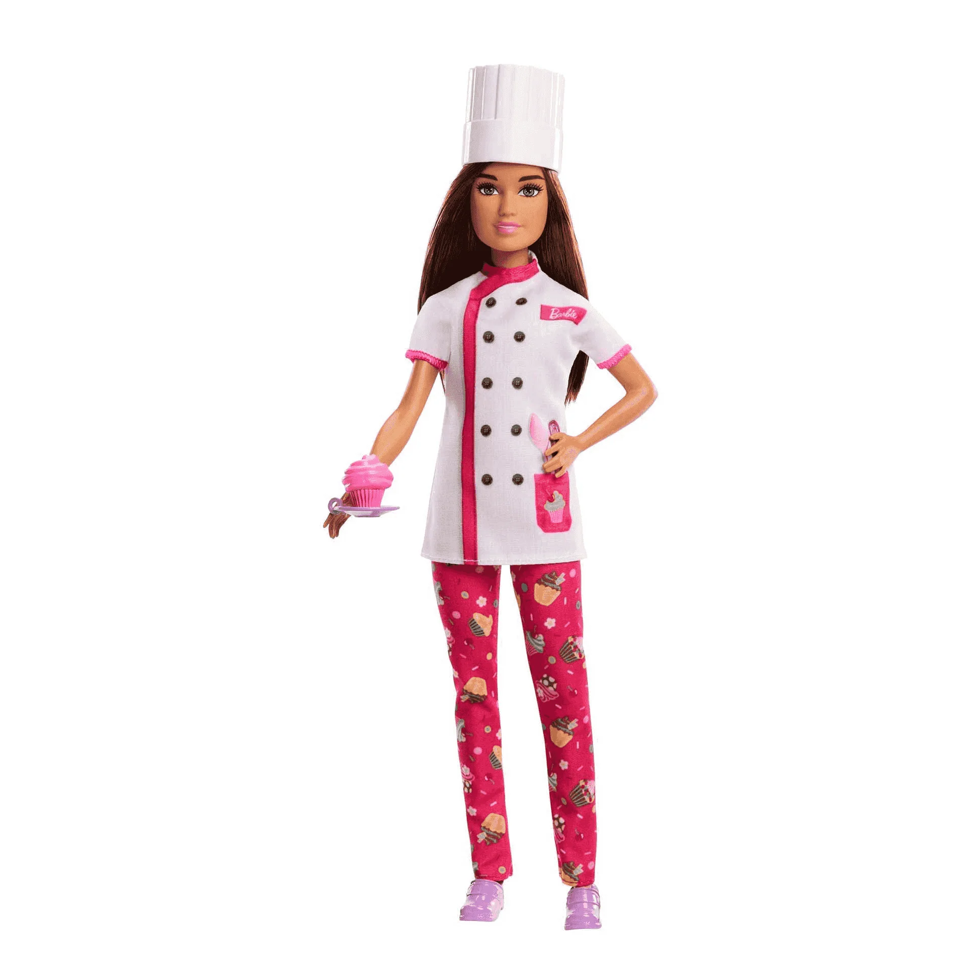 Barbie Tú Puedes Ser Chef pastelera Muñeca profesiones con accesorios
