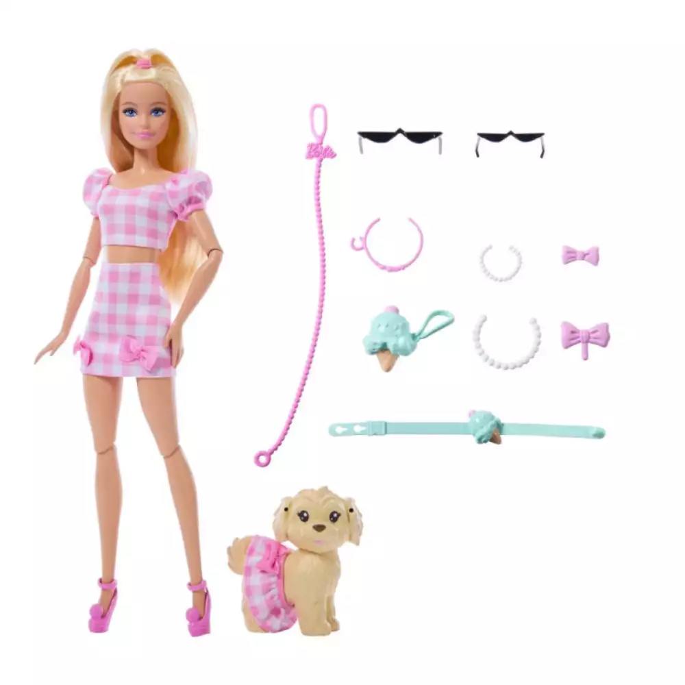 Barbie Twinning Looks Rubia con Perrito - Image 5