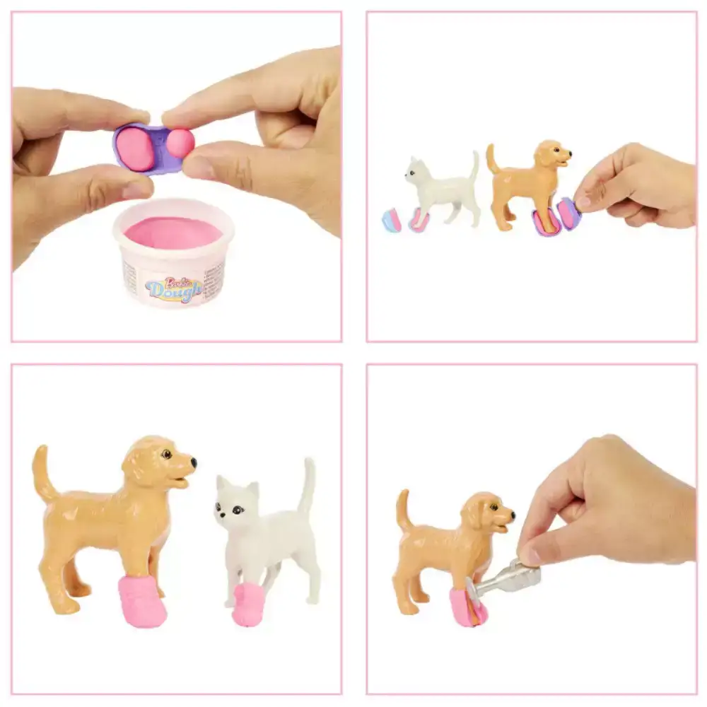 Barbie Clínica Veterinaria – Muñeca, mascotas y más de 10 accesorios con mesa de consulta - Image 5