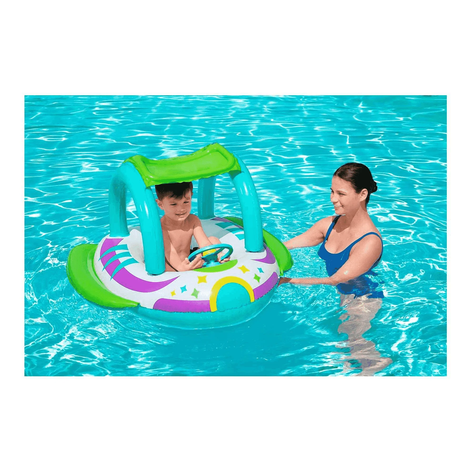 Barquita para Niños Space Splash con Parasol - Image 7