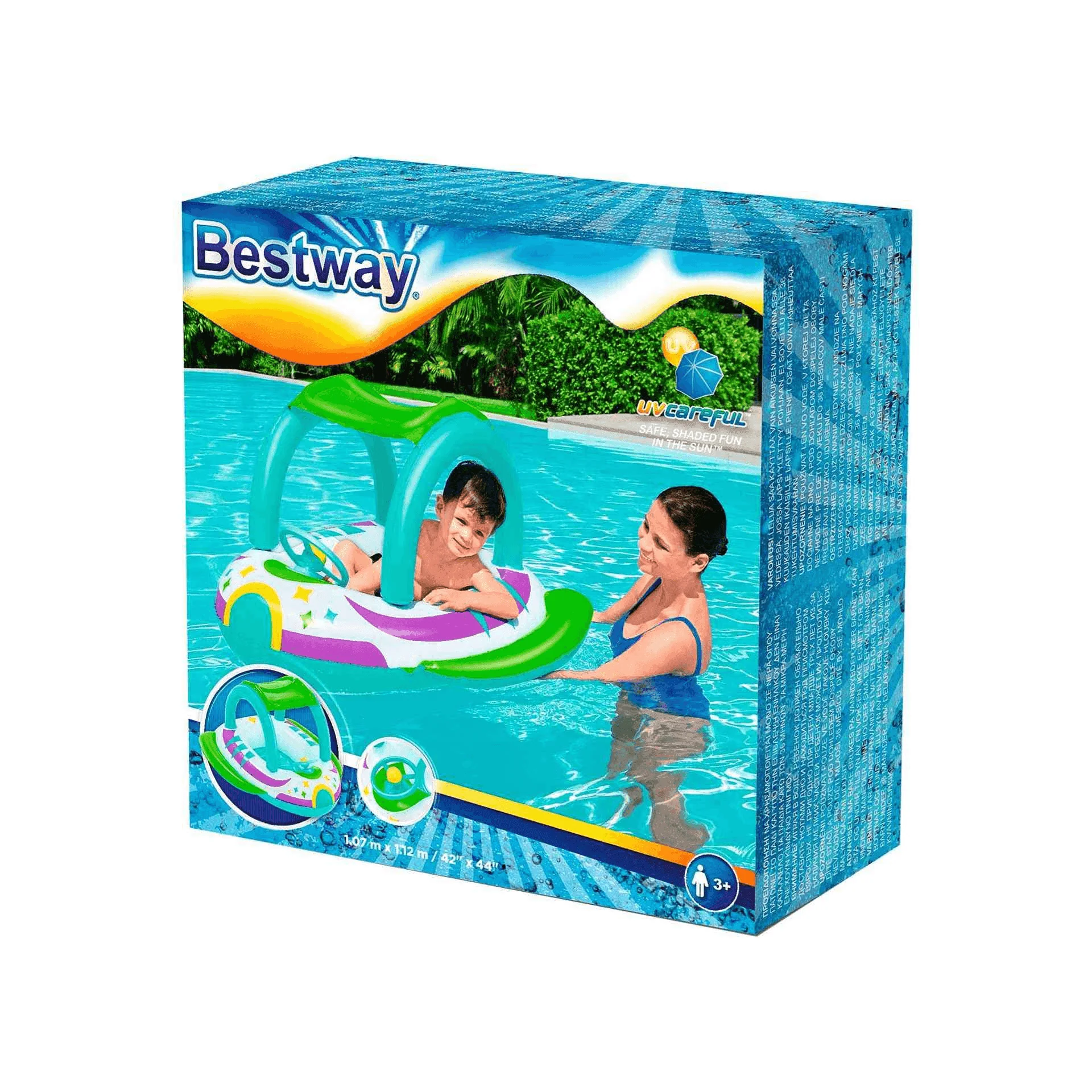 Barquita para Niños Space Splash con Parasol - Image 8