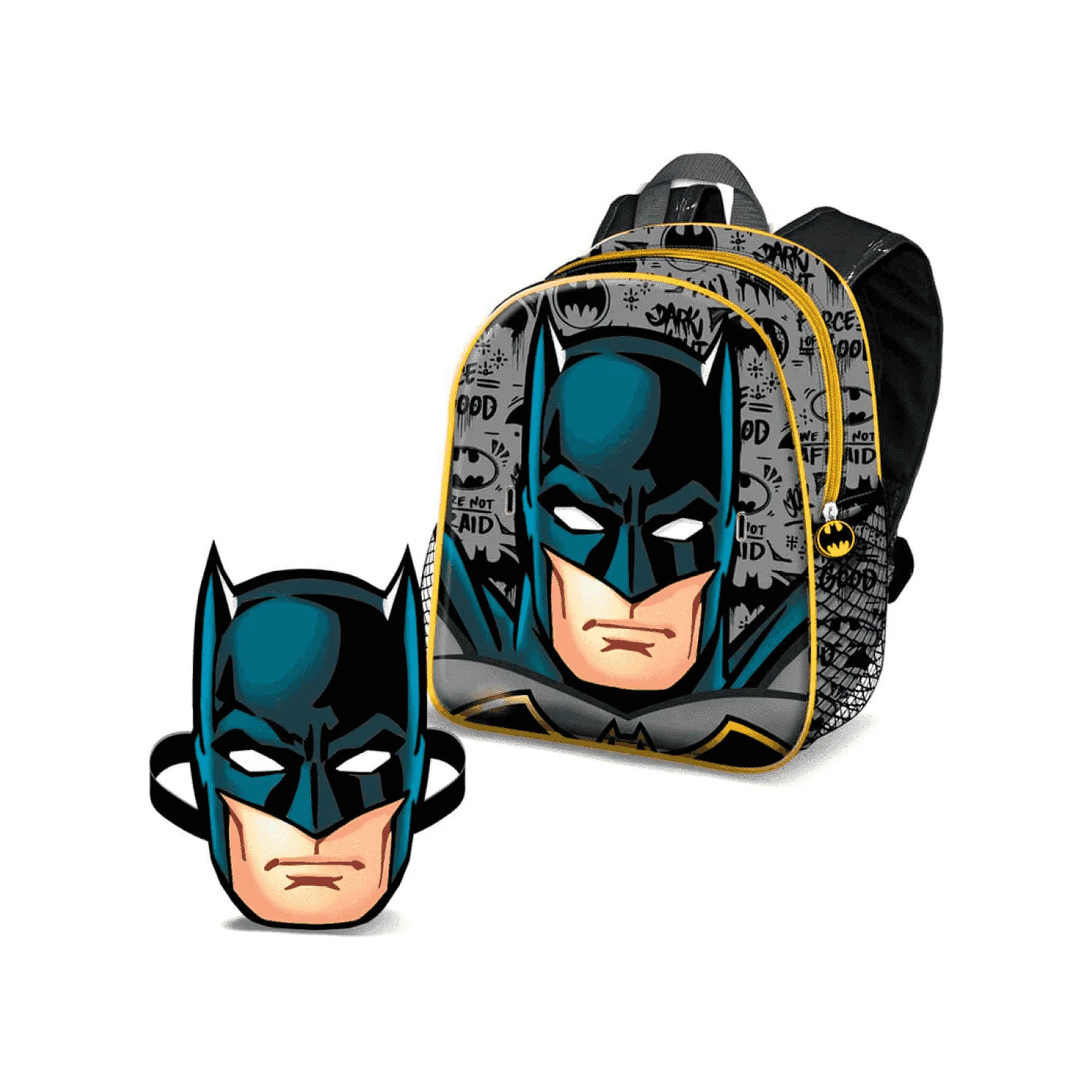 Batman Mochila y  Mask Knight