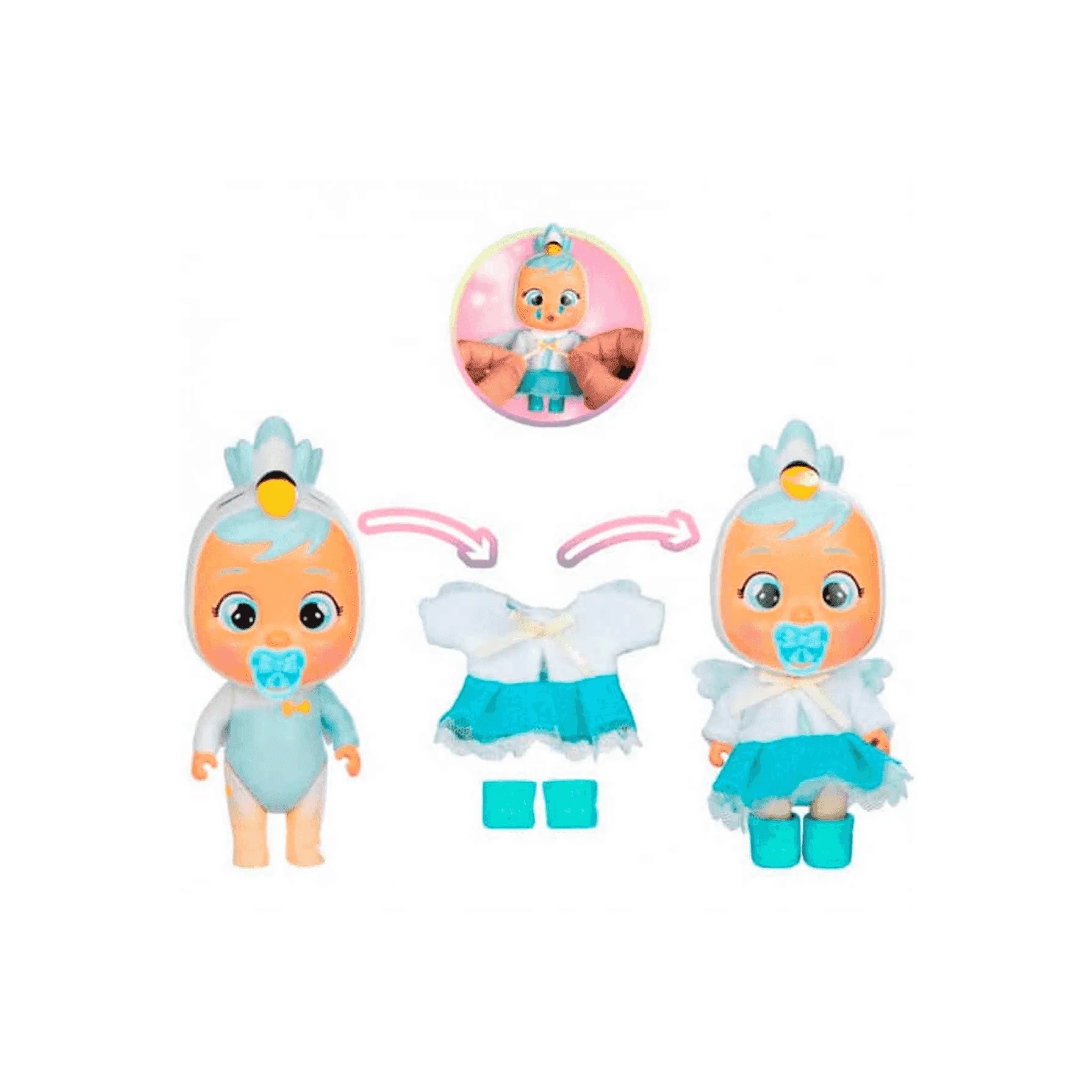 Bebés Llorones Lágrimas Mágicas Casita Dress Me Up - Image 5