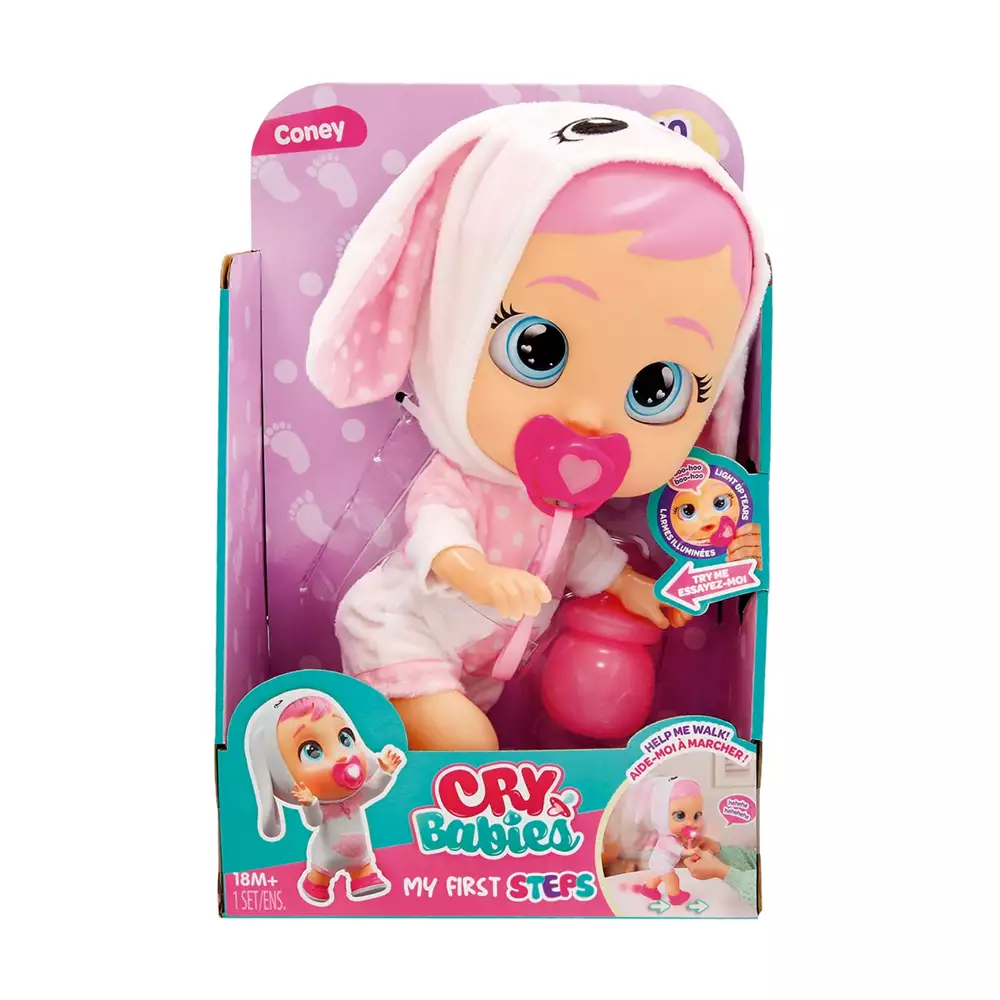 Bebés Llorones My First Steps Coney – Muñeco Interactivo - Image 7