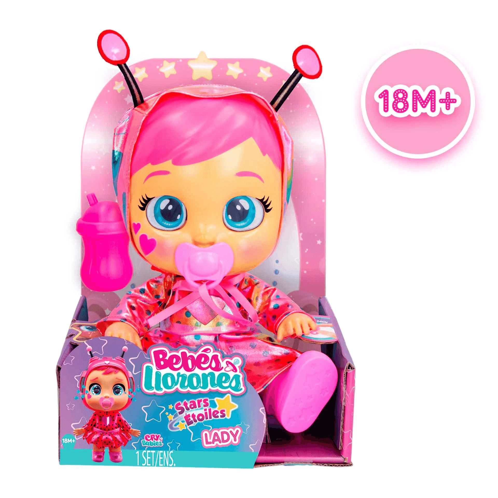 Bebés Llorones Stars Lady Muñeca IMC - Image 4