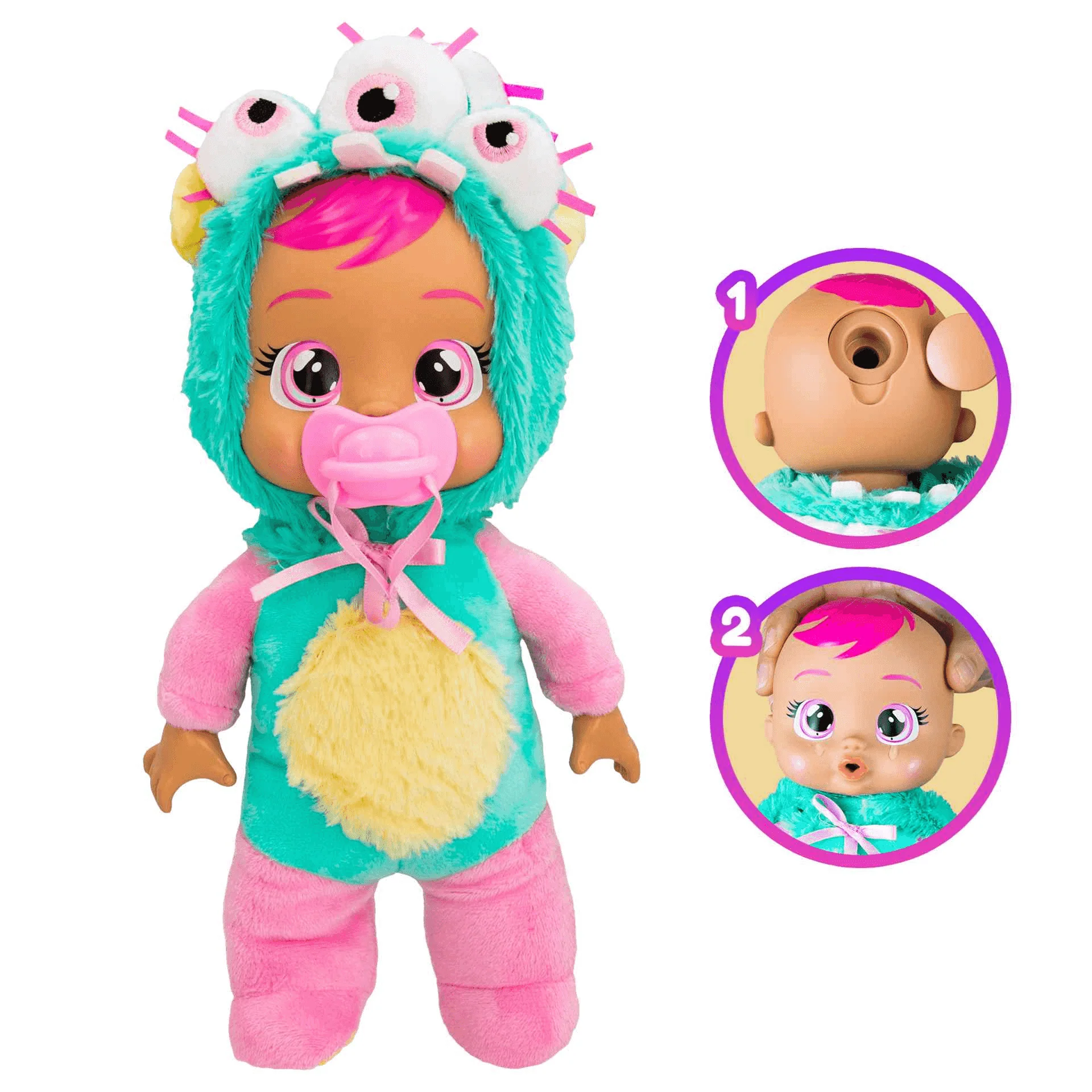 Bebés Llorones Stars Monster Tiny Zippy - Image 3
