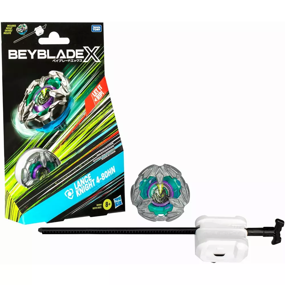 Beyblade: X Lance Knight 4-80HN Starter Pack Top