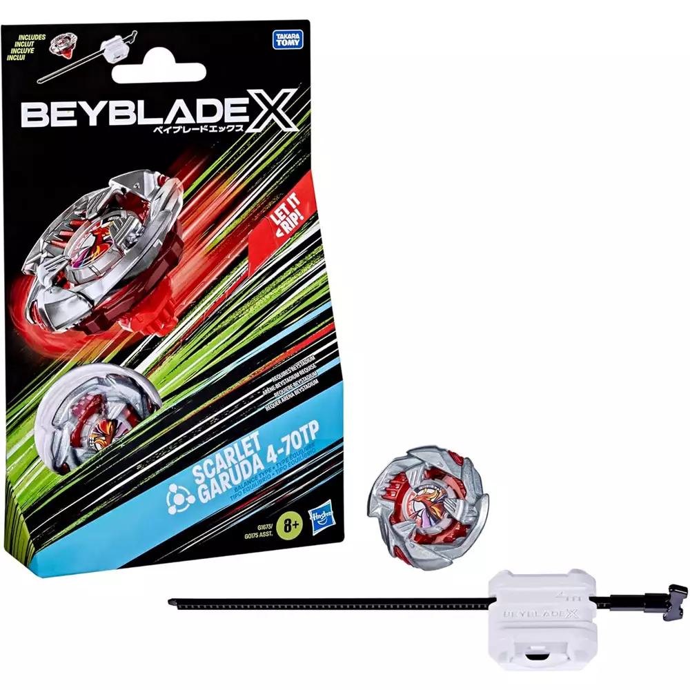 BEYBLADE X Scarlet Garuda 4-70TP Starter Pack - Image 4