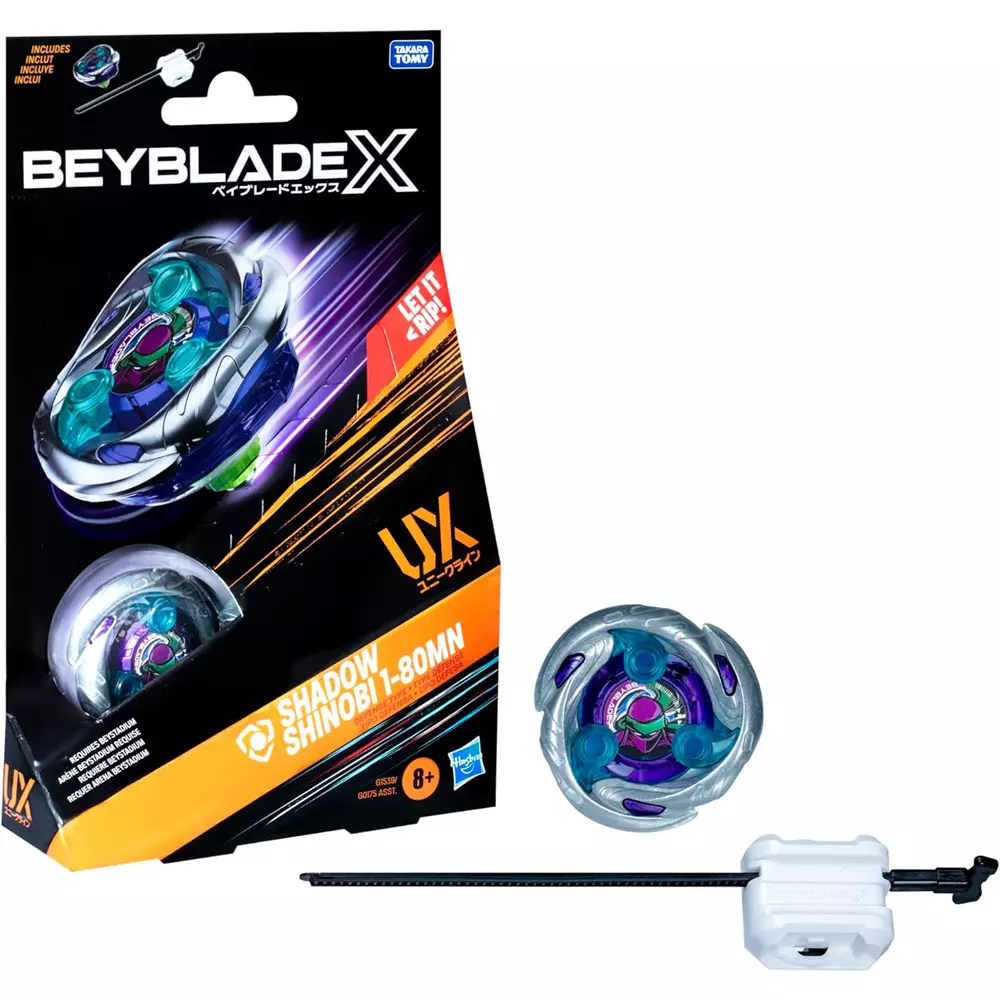 Beyblade X Shadow Shinobi 1-80MN UX
