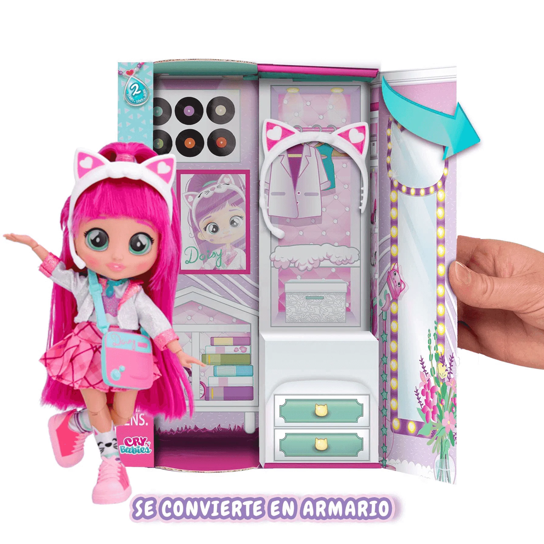 BFF Bebés Llorones Daisy Muñeca IMC - Image 3