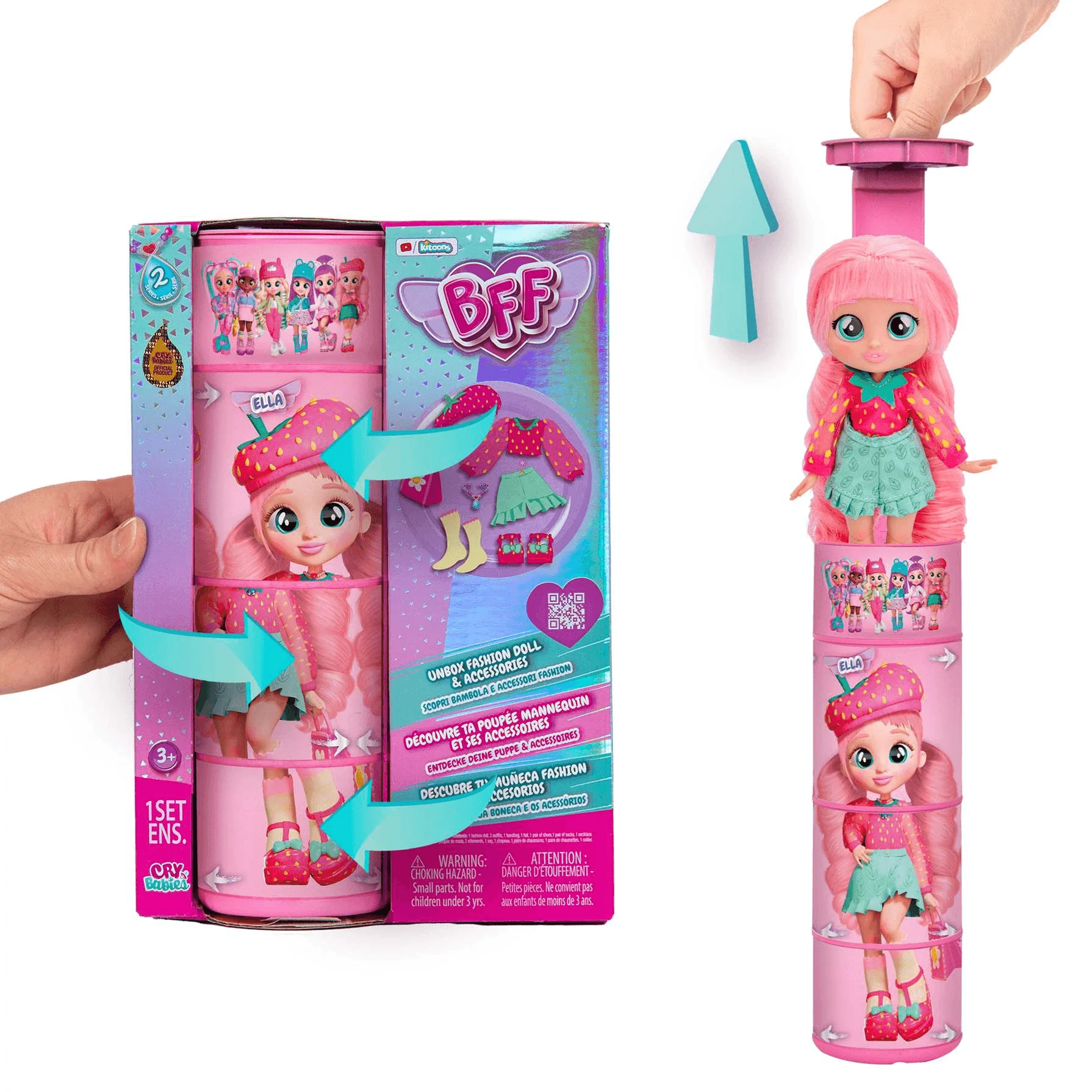 BFF Bebés Llorones Ella Muñeca IMC - Image 2