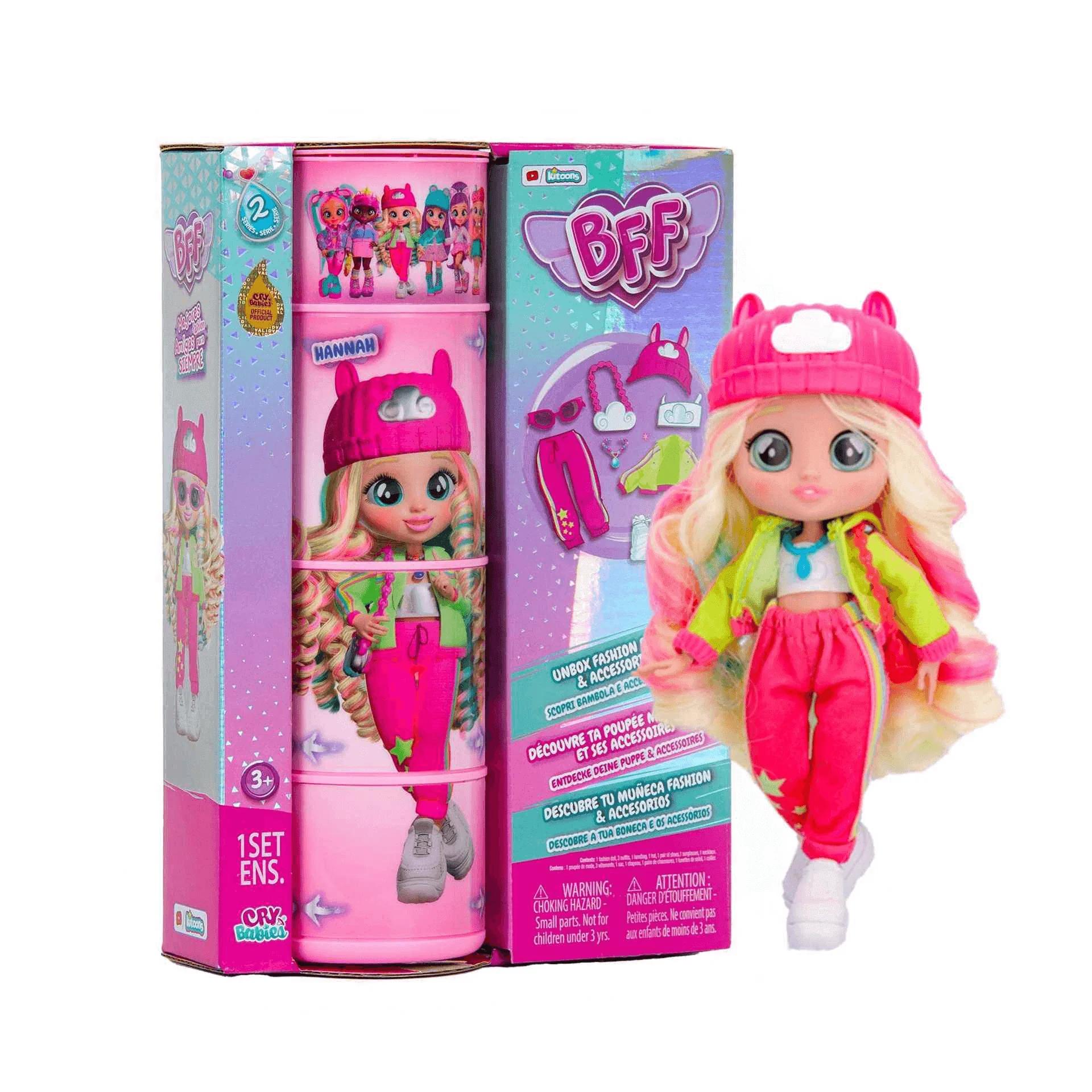 BFF Bebés Llorones Hannah Muñeca IMC