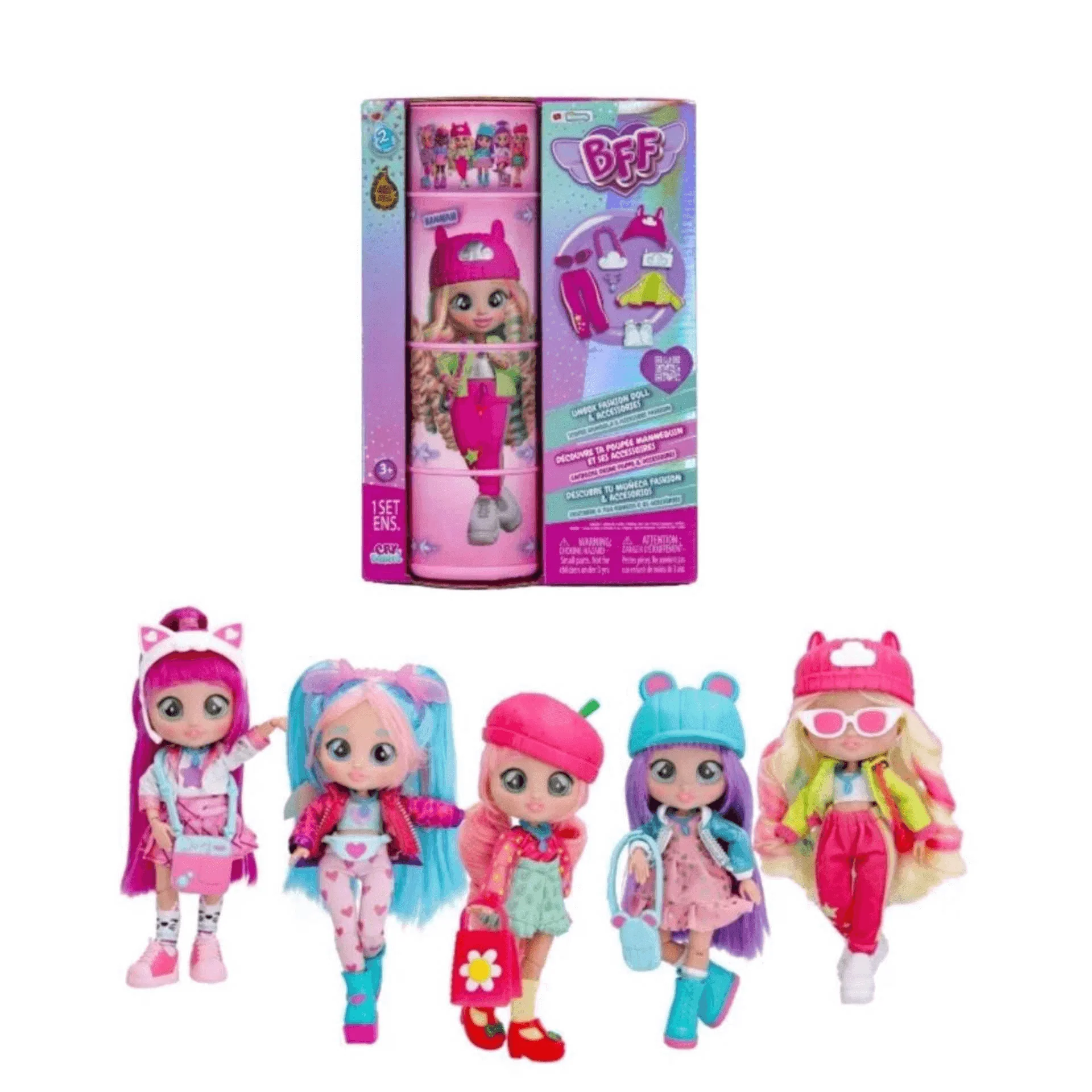 BFF Bebés Llorones Serie 2 Muñeca IMC Surtidas