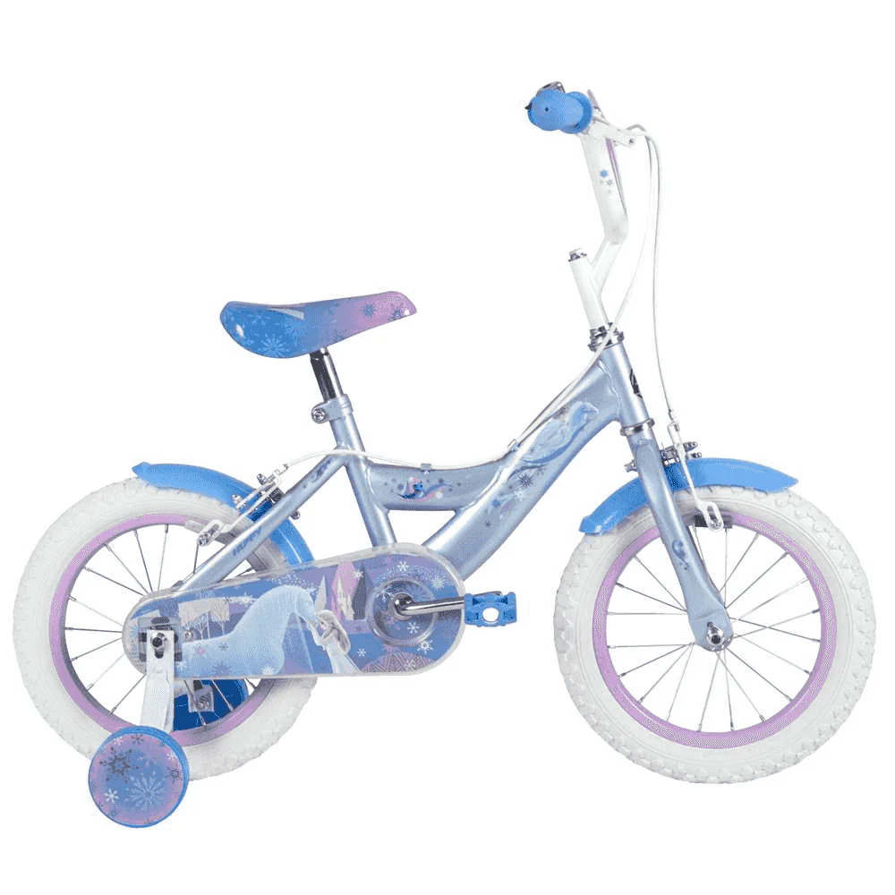 Bicicleta Infantil Frozen 14' Huffy con Ruedines - Image 3