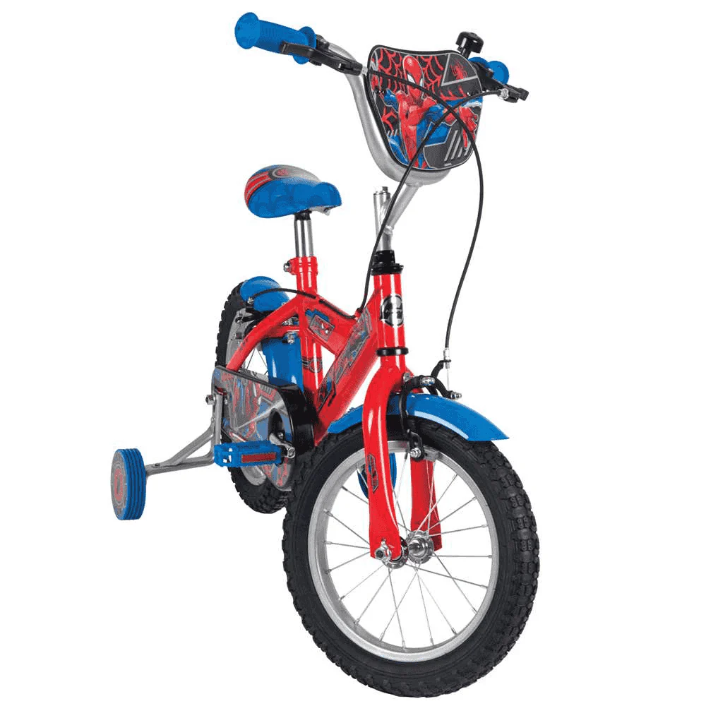 Bicicleta Infantil Spider-Man 14' Huffy con Ruedines - Image 3