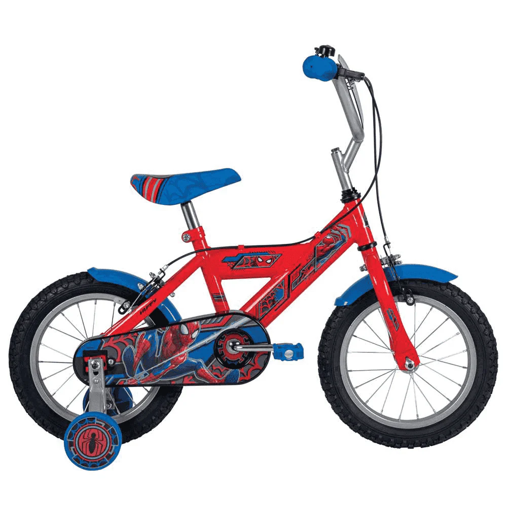 Bicicleta Infantil Spider-Man 14' Huffy con Ruedines - Image 5