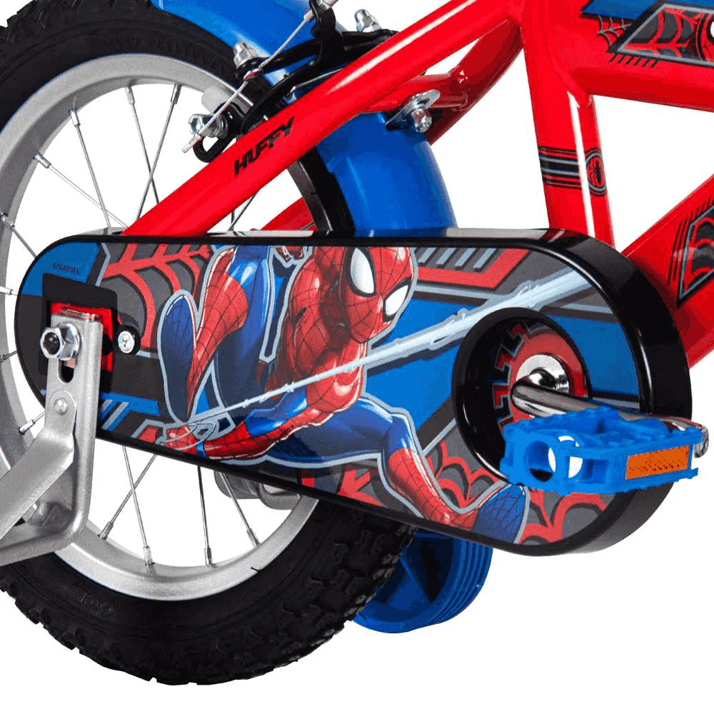 Bicicleta Infantil Spider-Man 14' Huffy con Ruedines - Image 6