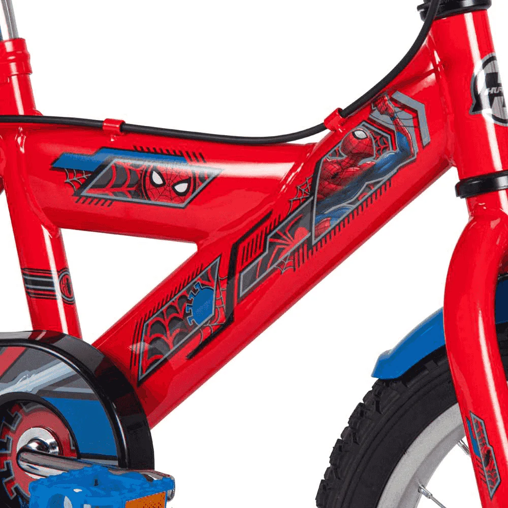 Bicicleta Infantil Spider-Man 14' Huffy con Ruedines - Image 7