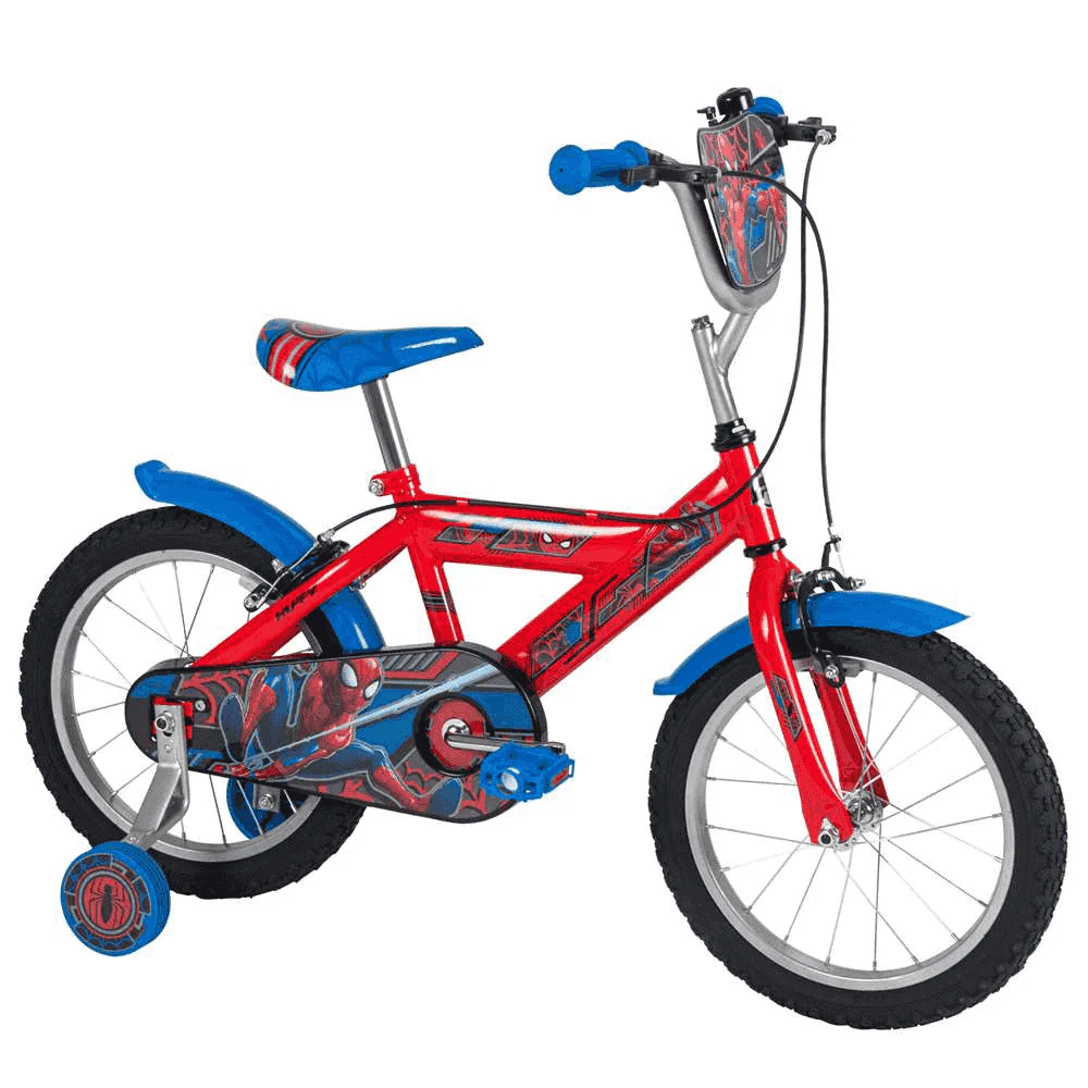 Bicicleta Infantil Spider-Man 16' Huffy