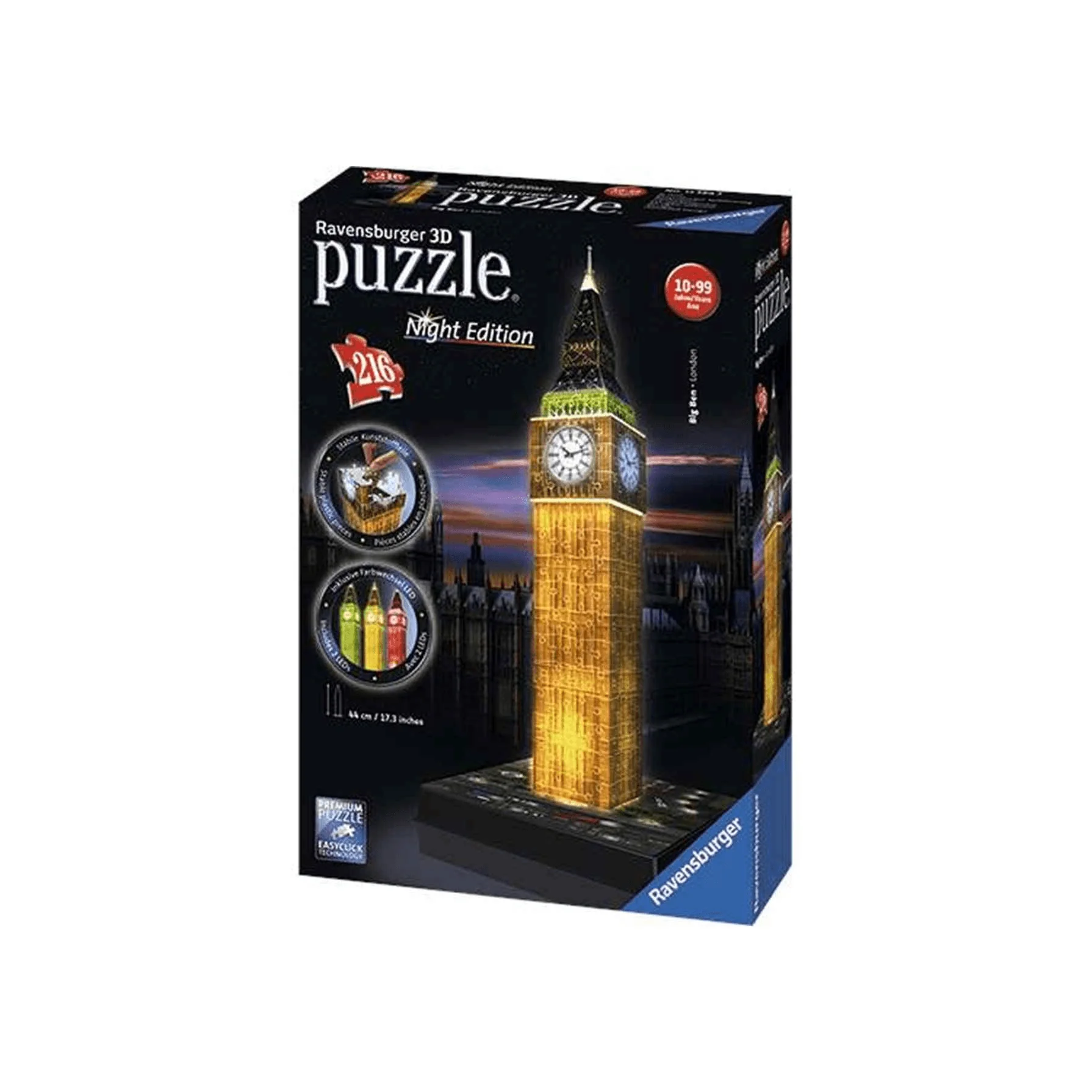 Big Ben Night Edition 3D