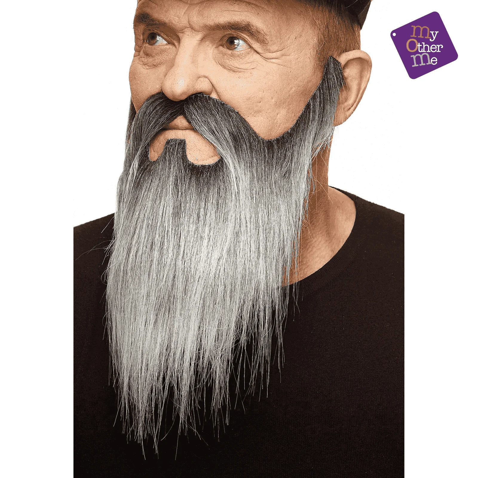 Bigote y barba para disfraz