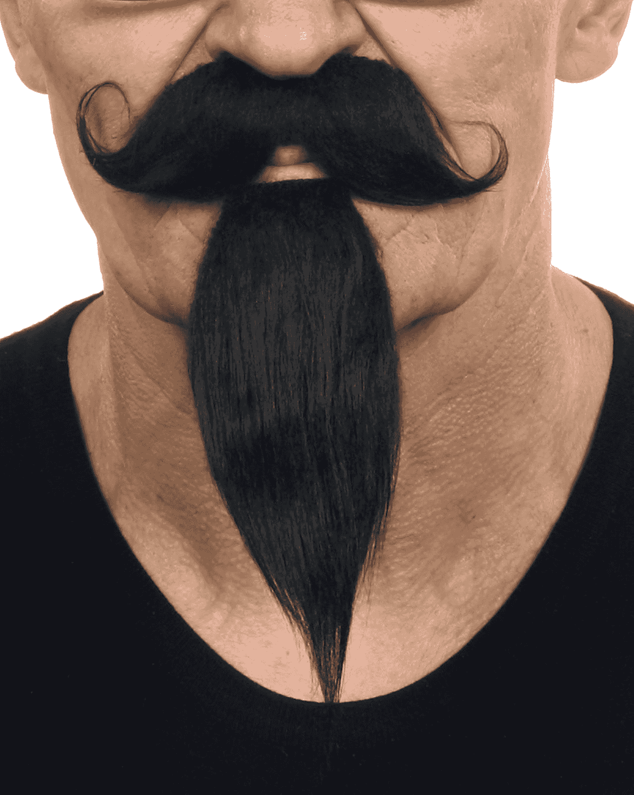 Bigote y perilla para disfraz
