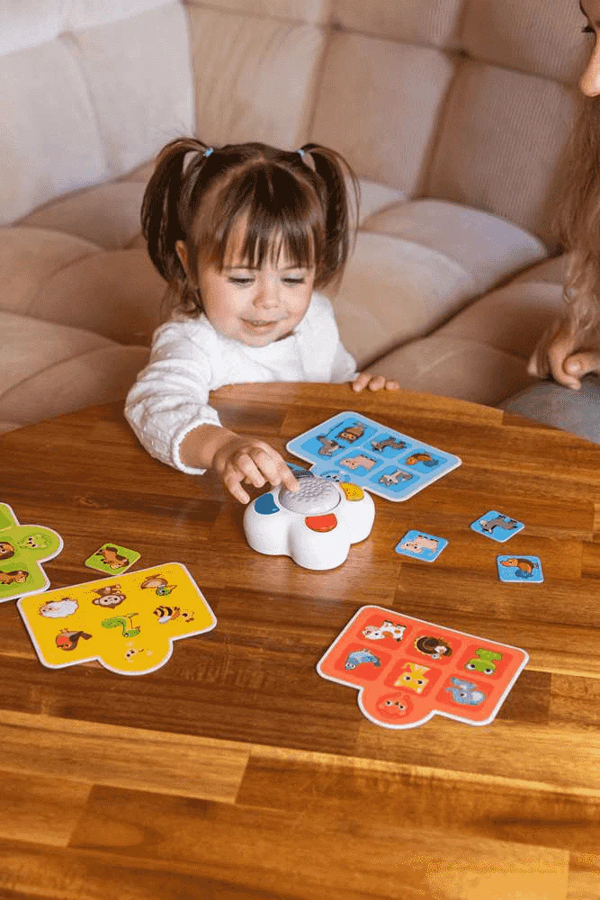 Bingo Zoo Yo Aprendo – Juego educativo de bingo de animales con sonidos y luces (2+ años) - Image 5