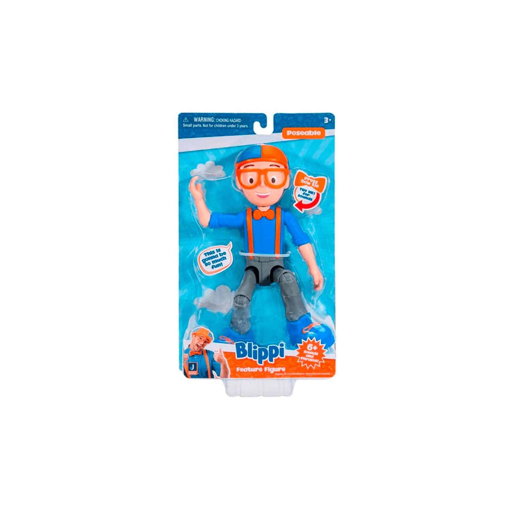 Blippi Figura Articulada Con Sonido