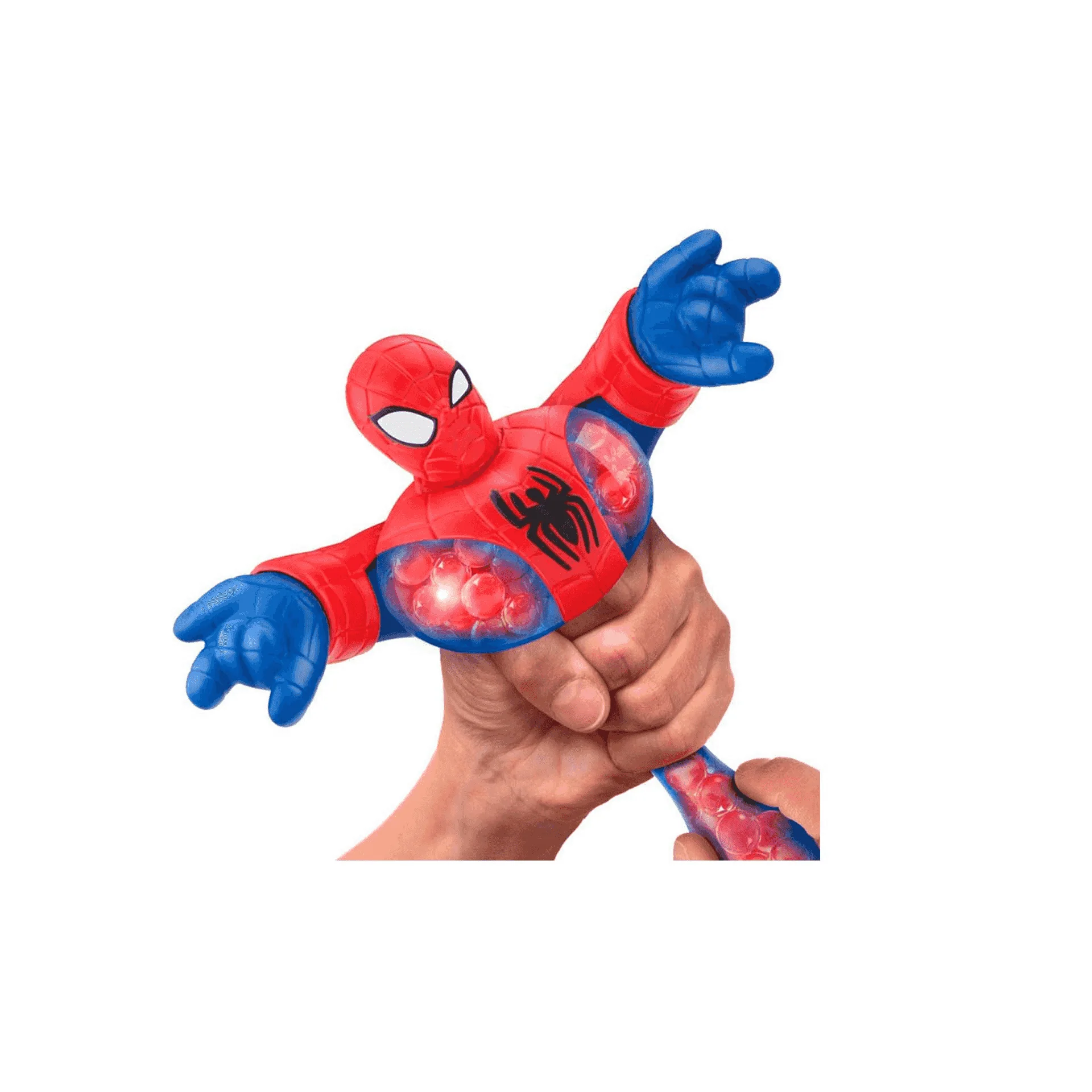 Blue Strike Spiderman figura Goo Jit Zu de Marvel - Image 3