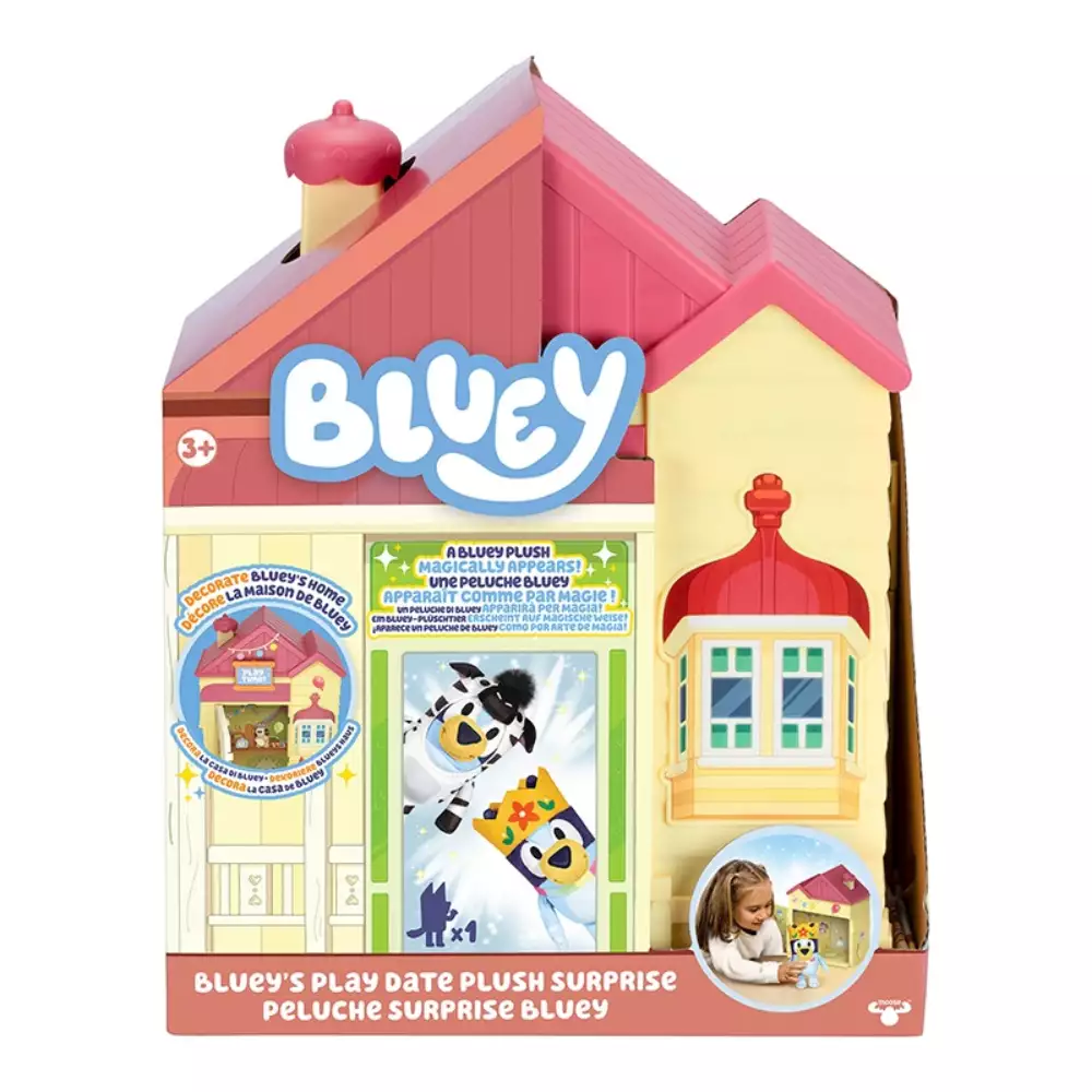 Bluey Caseta con Peluche Sorpresa – Set mágico