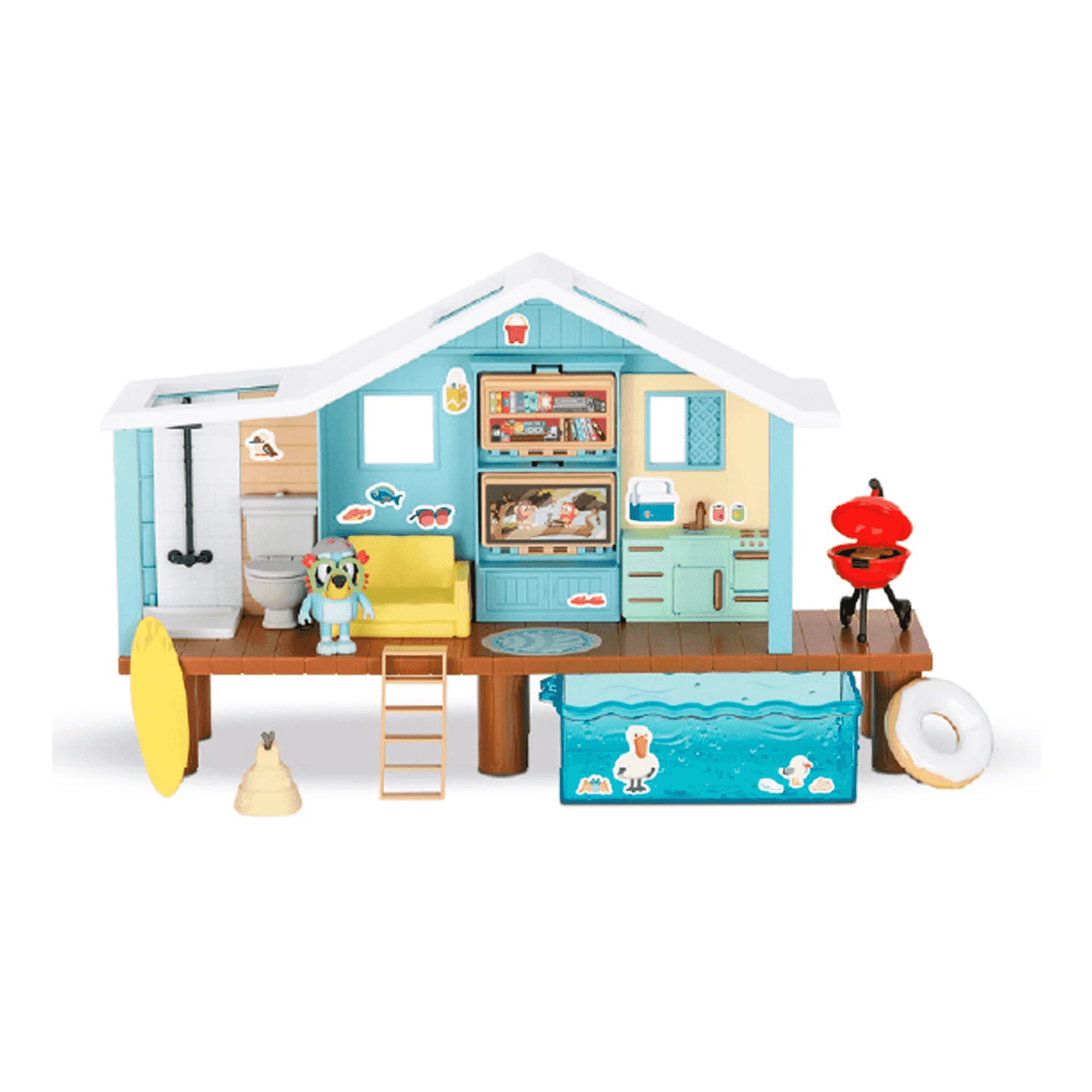 Bluey Casita en la Playa