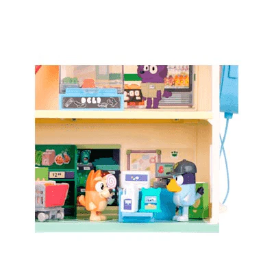 Bluey Supermarket Playset – Juego Supermercado 3 Niveles - Image 3