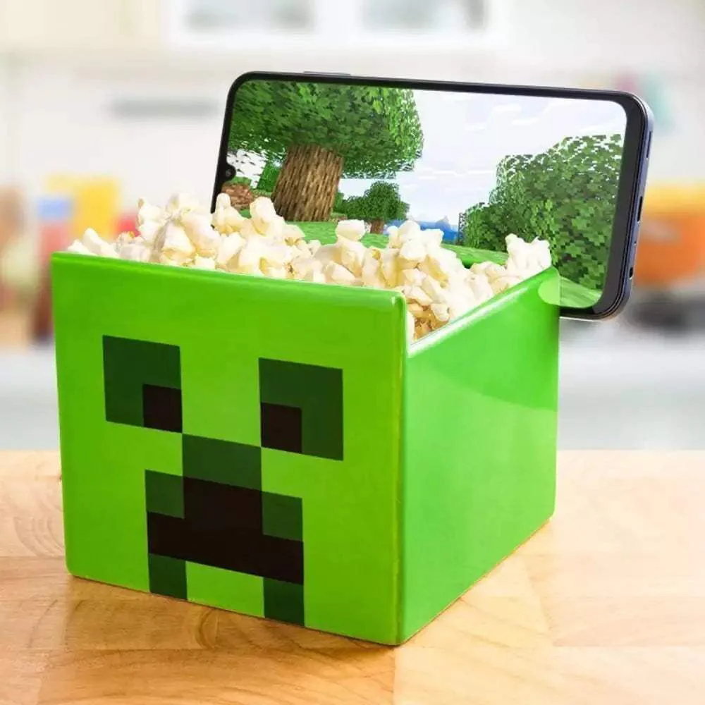 Bol para Snacks Creeper Streaming de Minecraft