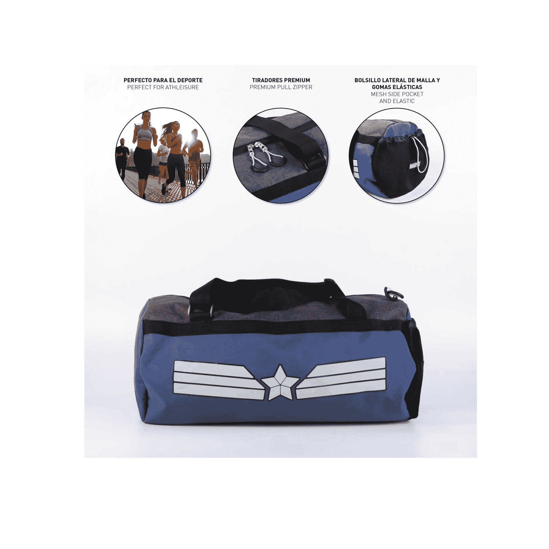 Bolsa de Deporte Marvel Capitán América - Image 4