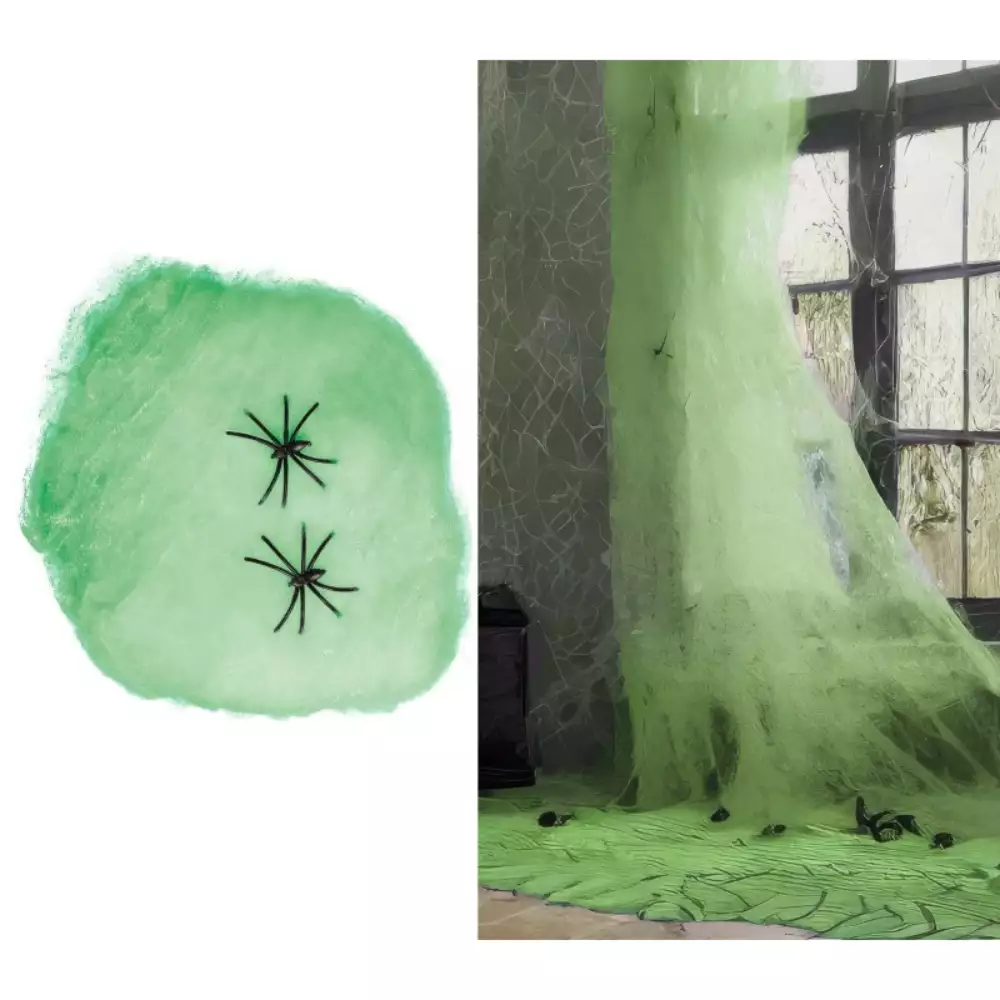 Bolsa De Telaraña Verde 100 gr