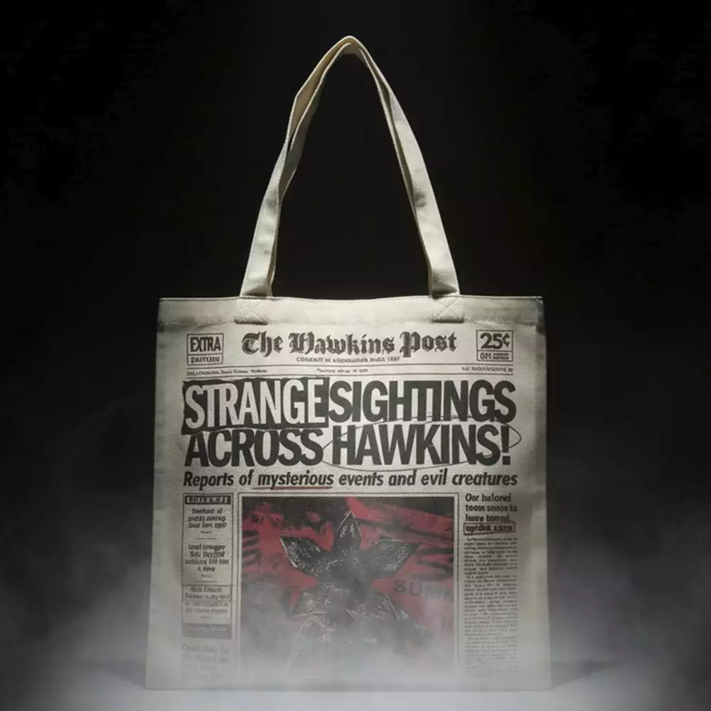 Bolsa Shopping Stranger Things “Newspaper” - Image 3