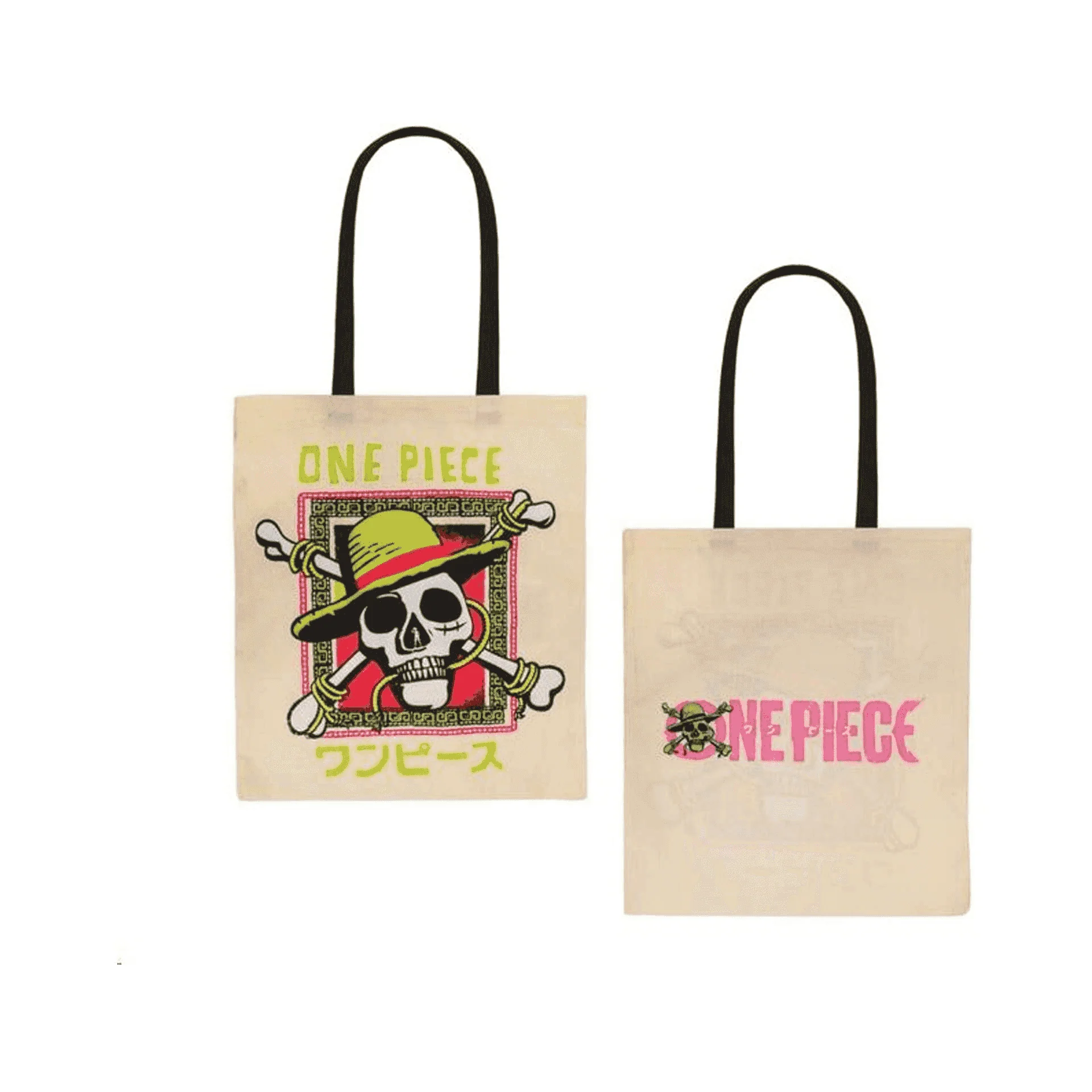 Bolsa Tote One Piece – Diseño Cráneo de Luffy